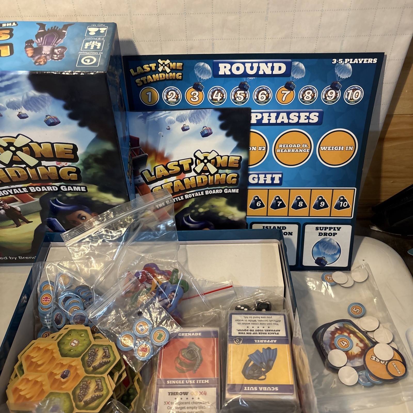 OOMM Board Game Last One Standing – The Battle Royale Board Game (nice) Fast Sh