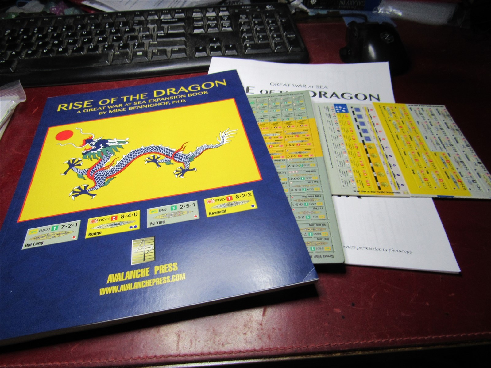 Avalanche Press: Great War at Sea: Rise of the Dragon: Unpunched
