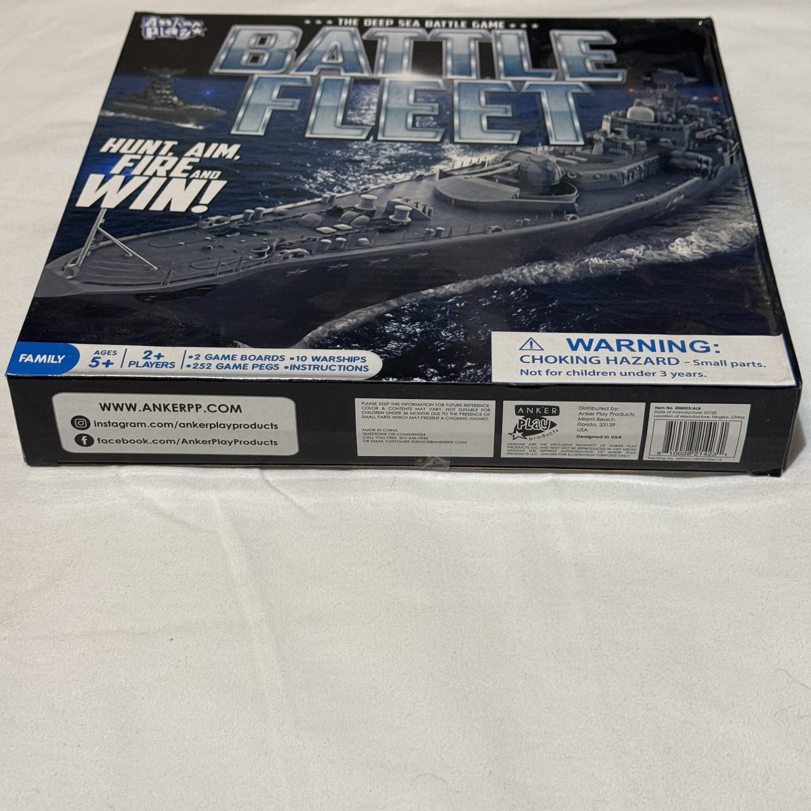 Battle Fleet Deep Sea Battle Game – Complete – Brand New Sealed! – Ages 5+