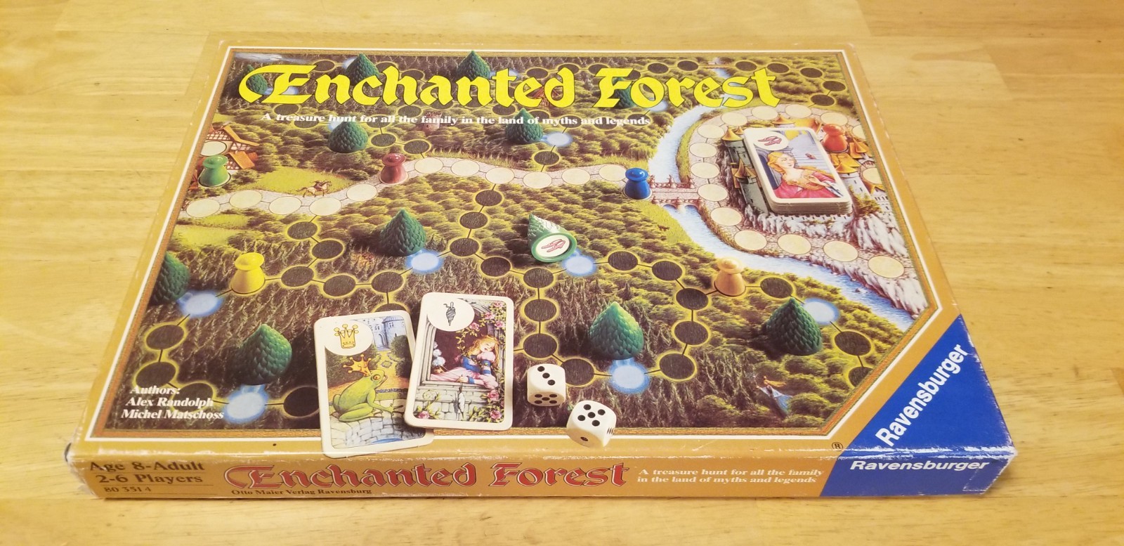 Enchanted Forest Ravensburger Vintage 1982 Board Game Complete