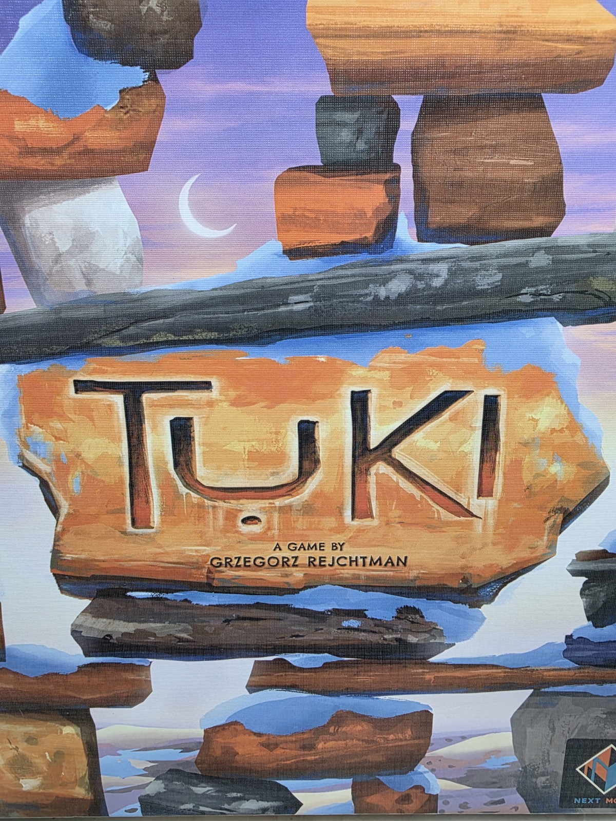 2019 “Tuki” By Next Move Games Block Board Game (Complete)