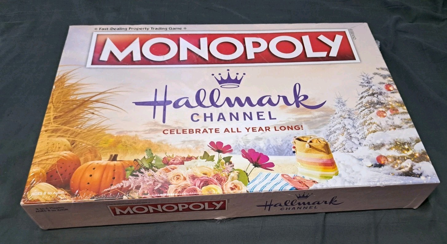Hallmark Channel Monopoly Board “Celebrate All Year Long” 2019 Sealed New