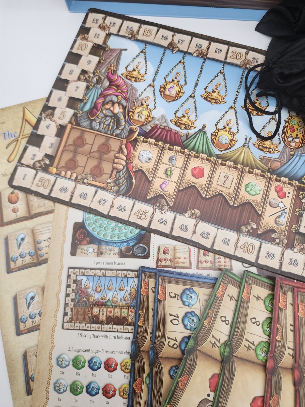 North Star Quacks of Quedlinburg Box 2018 Game Of The Year COMPLETE