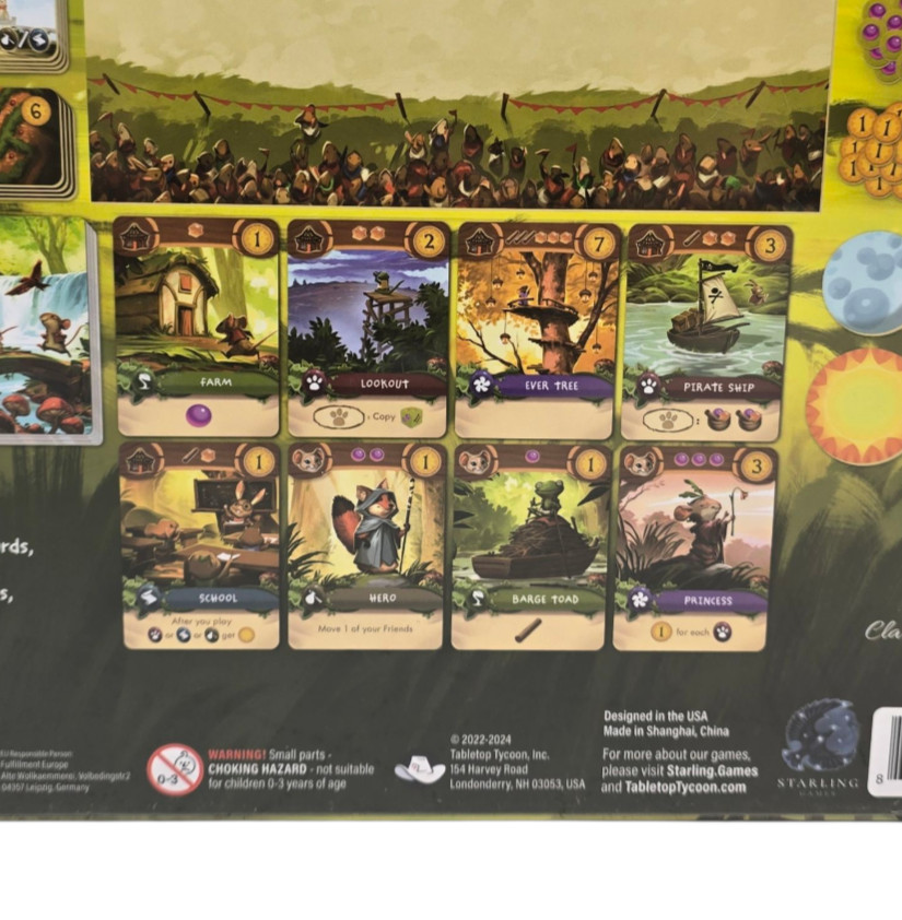 Welcome To Everdell Family Board Game Ages 6 + 2-4 Players Sterling Games NEW