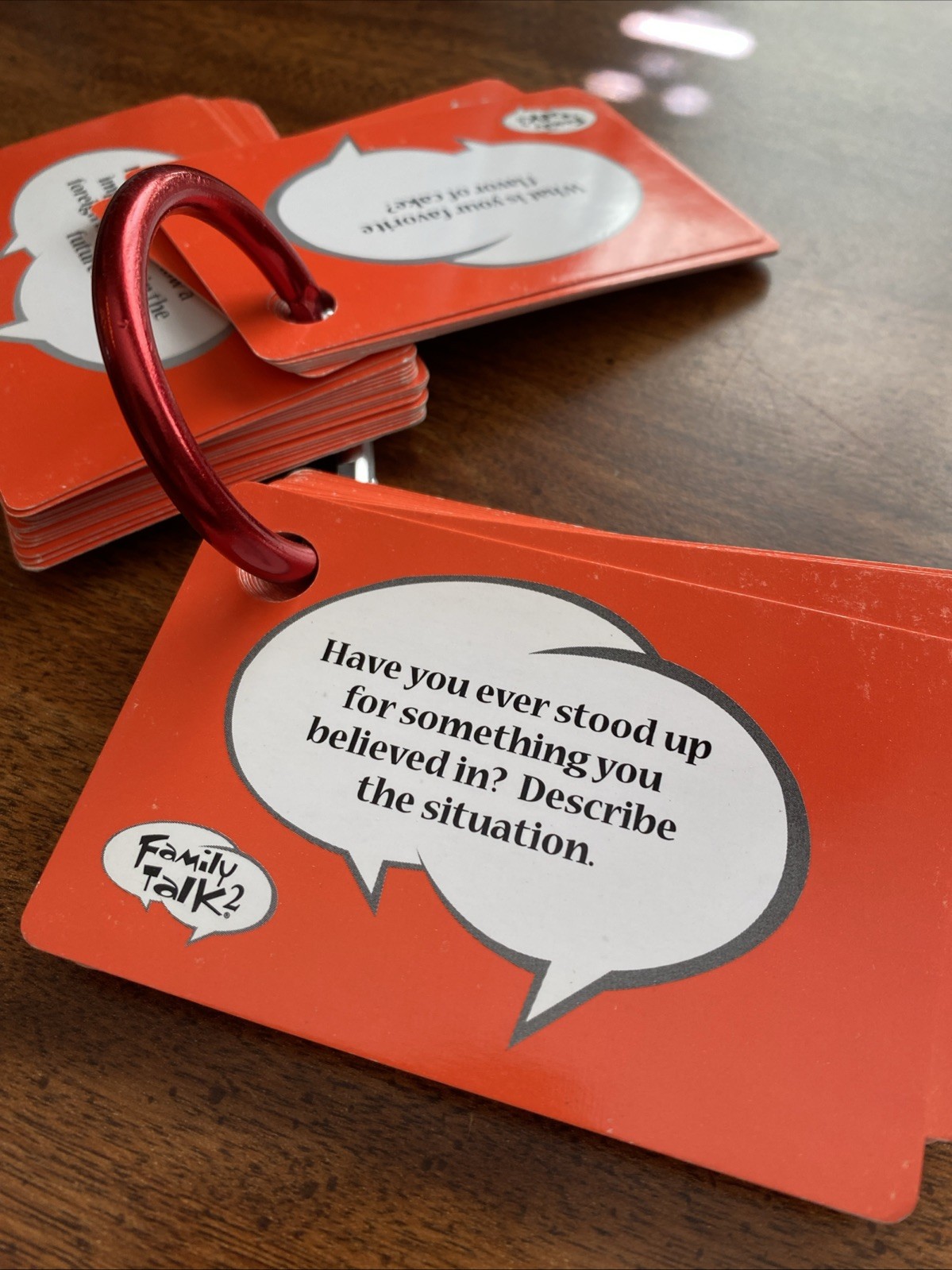 Family Talk 2 – Questions To Get The Whole Family Talking!