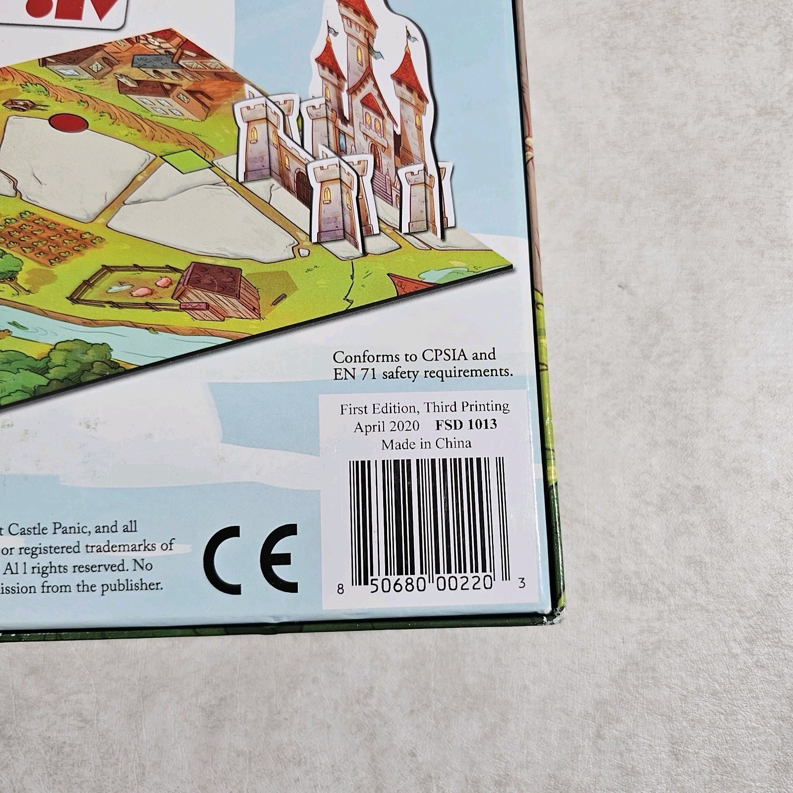 My First Castle Panic Age 4 and Up Fireside Games 2019 Board Game Complete