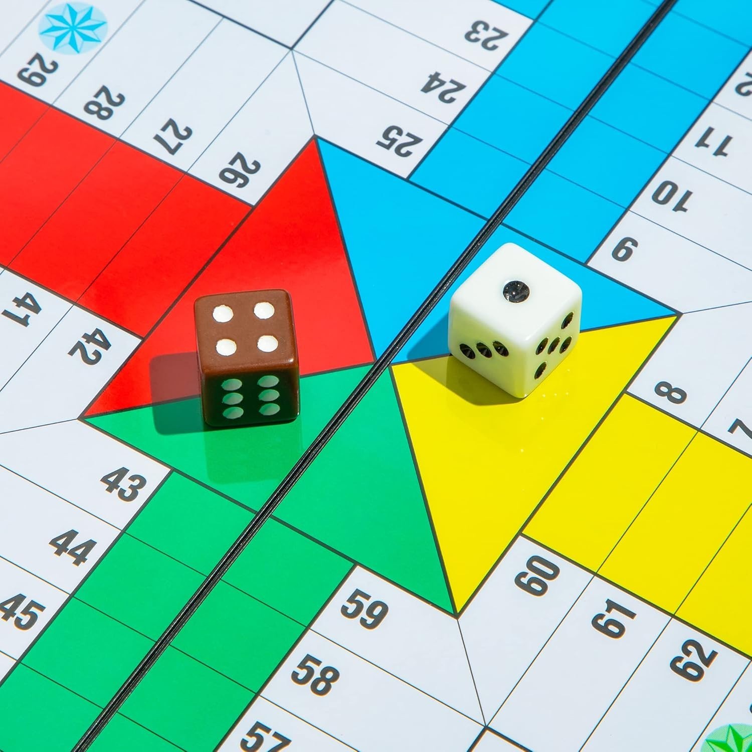 Magnetic Ludo Travel Game Set – 9.8″ Folding Board for Classic Portable Strategy