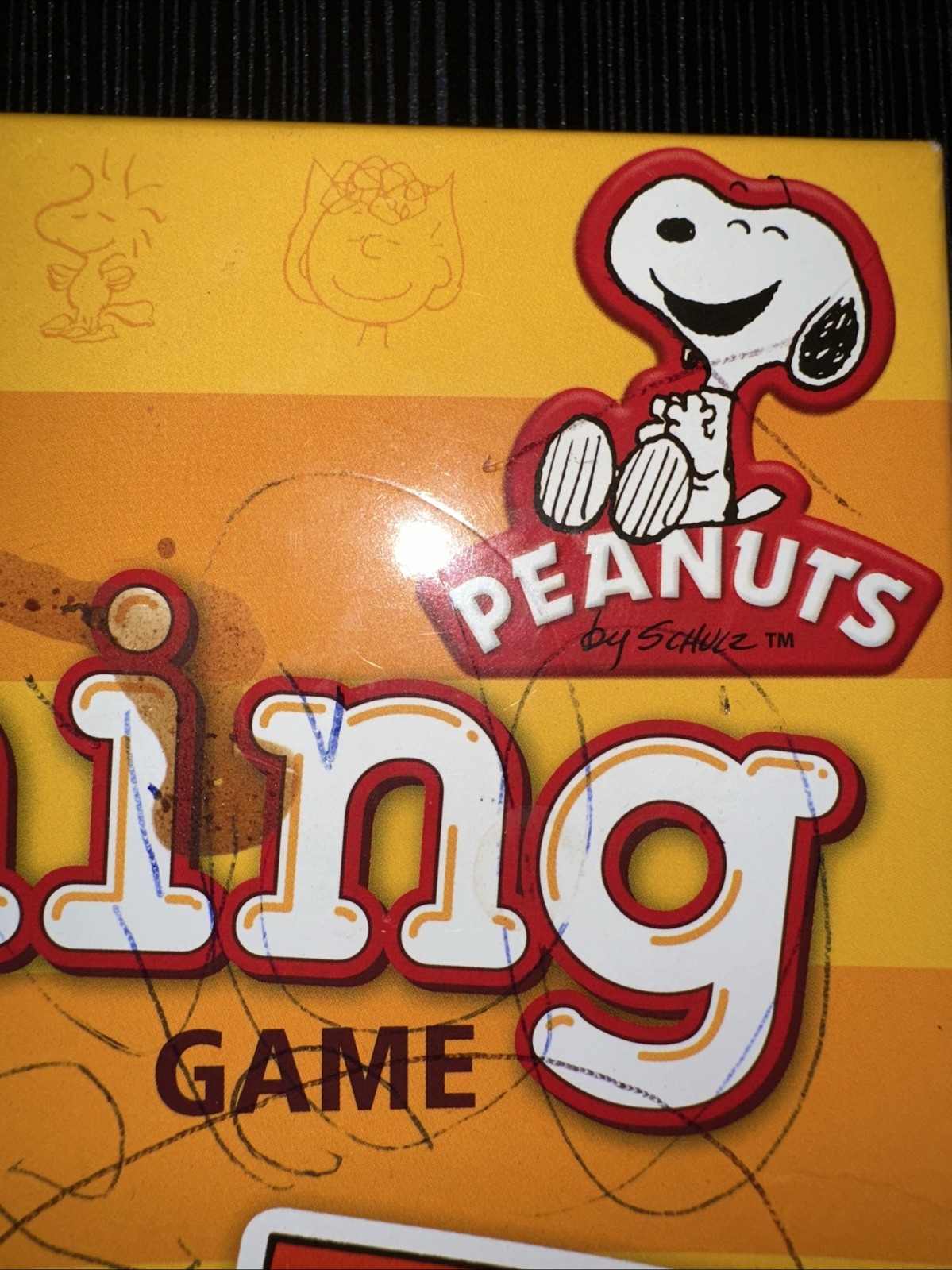 Peanuts Classic Matching Game 2014 Wonder Forge Snoopy/Peanuts 66 Tiles