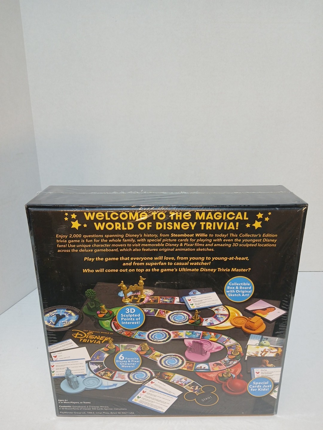 The magical world of Disney trivia with 2000 questions (C)