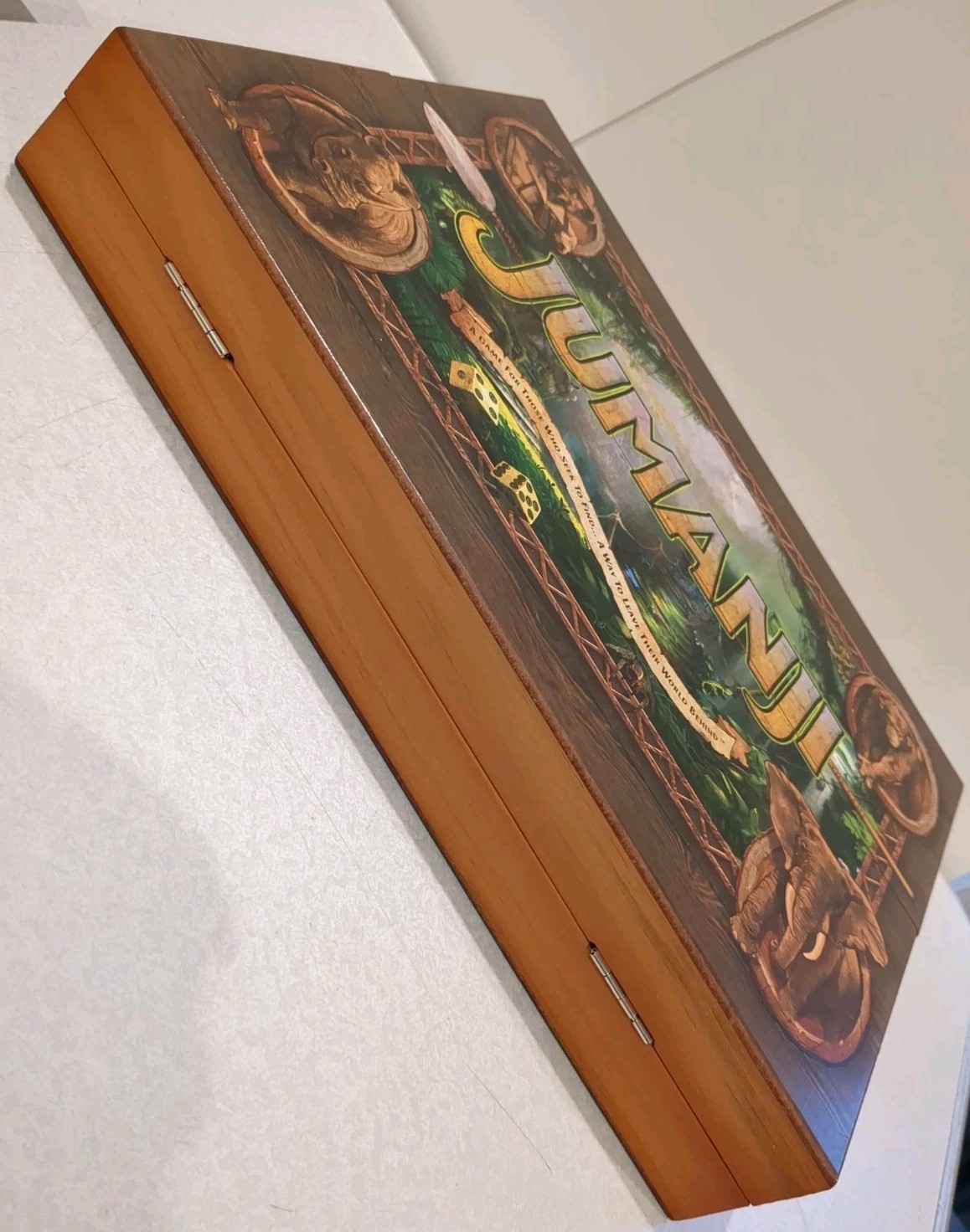 JUMANJI The Game Complete Wooden Box Edition 2021