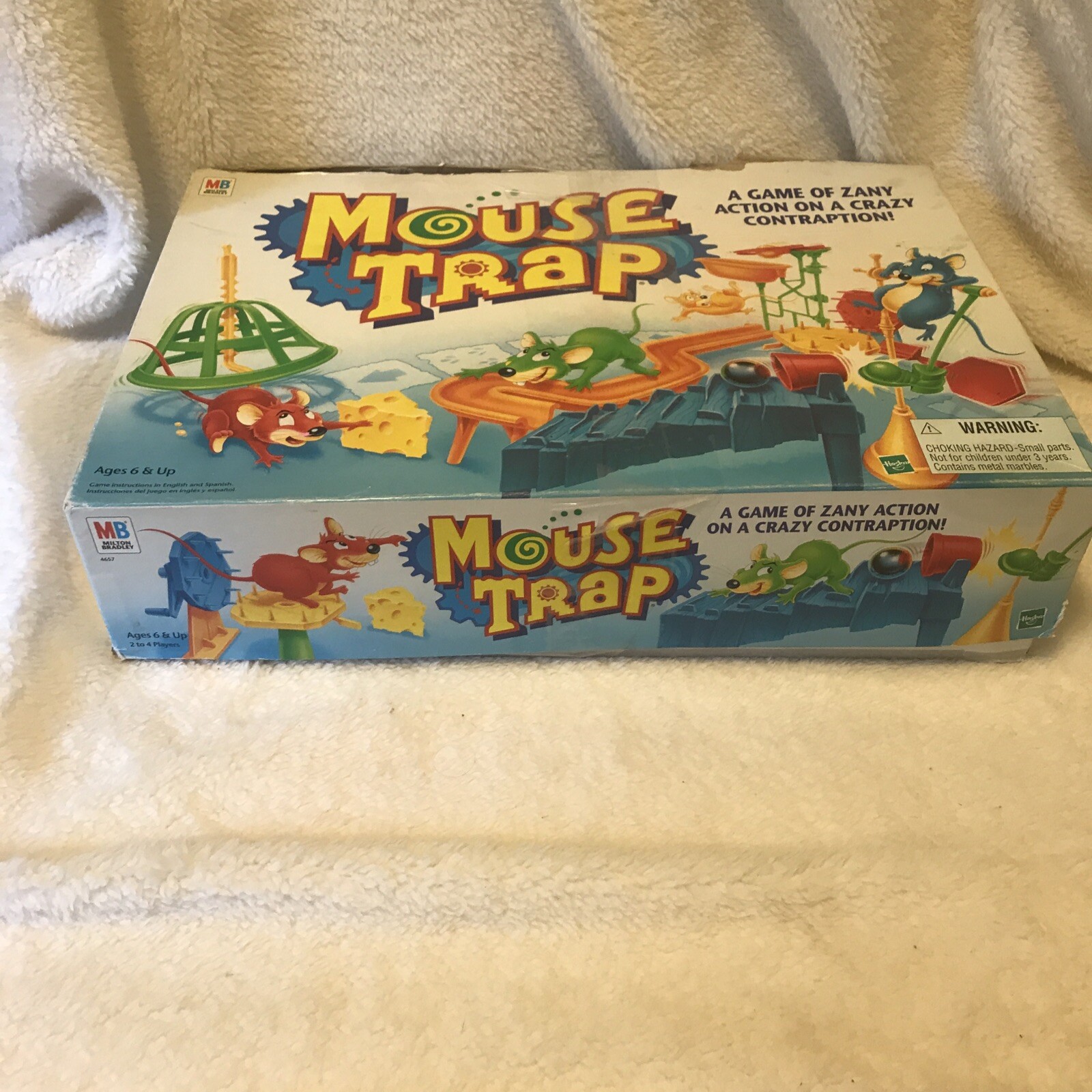 1994 Mouse Trap Board Game Milton Bradley Cheese Original
