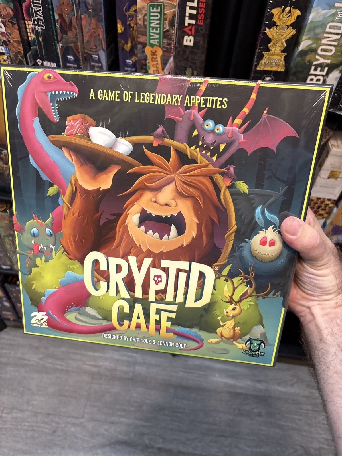 Cryptid Cafe Squatchy Games