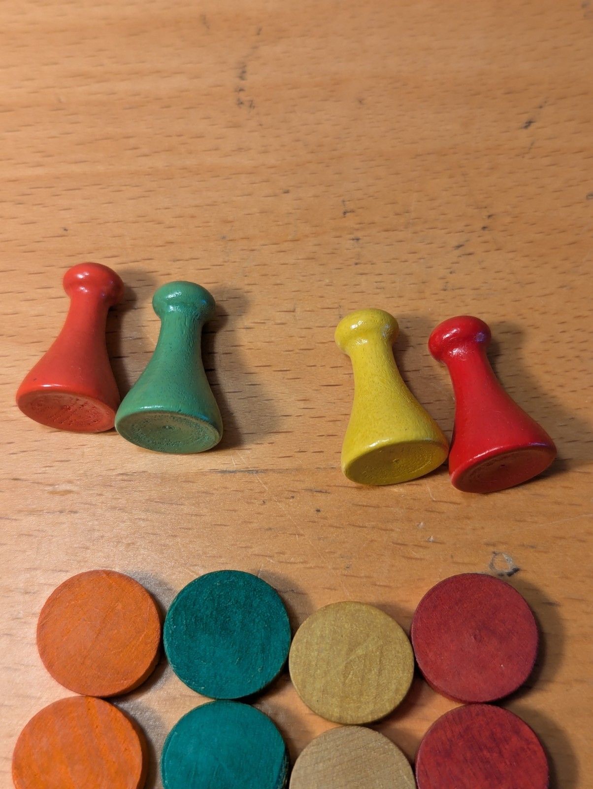 Parts – 1956 Game Of The States No 4920A – 4 pegs and 16 tokens