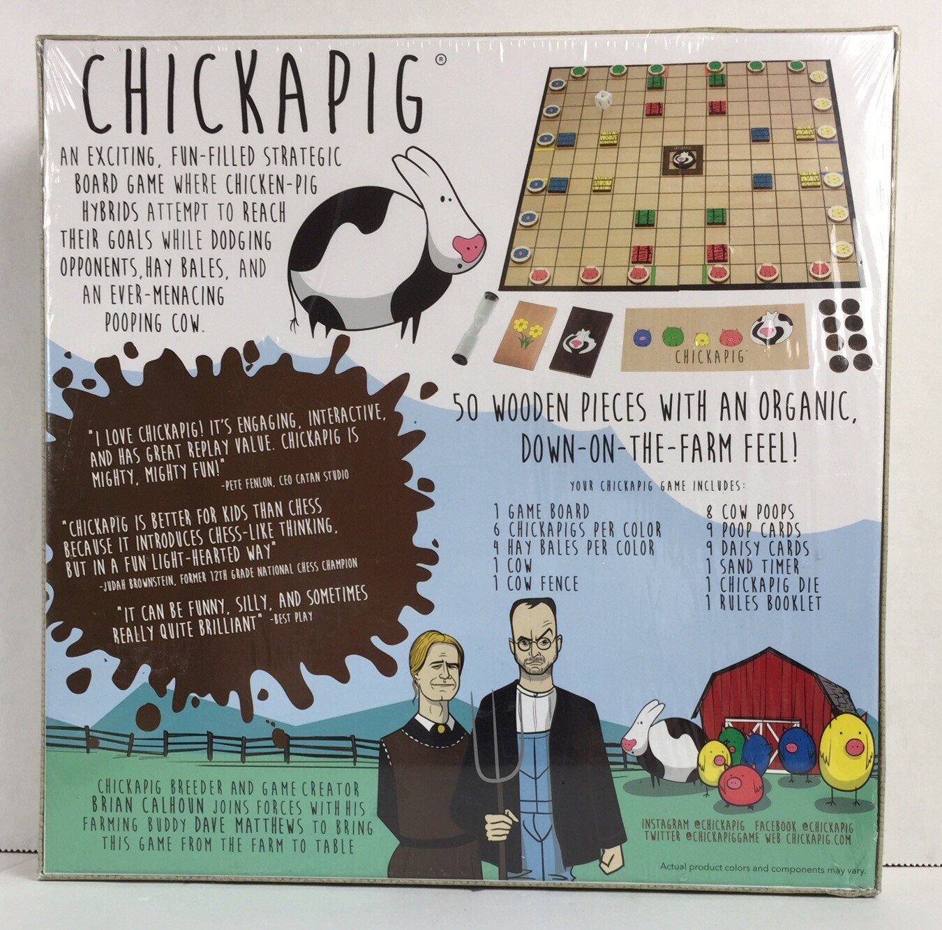 Chickapig Board Game- Family Board Game
