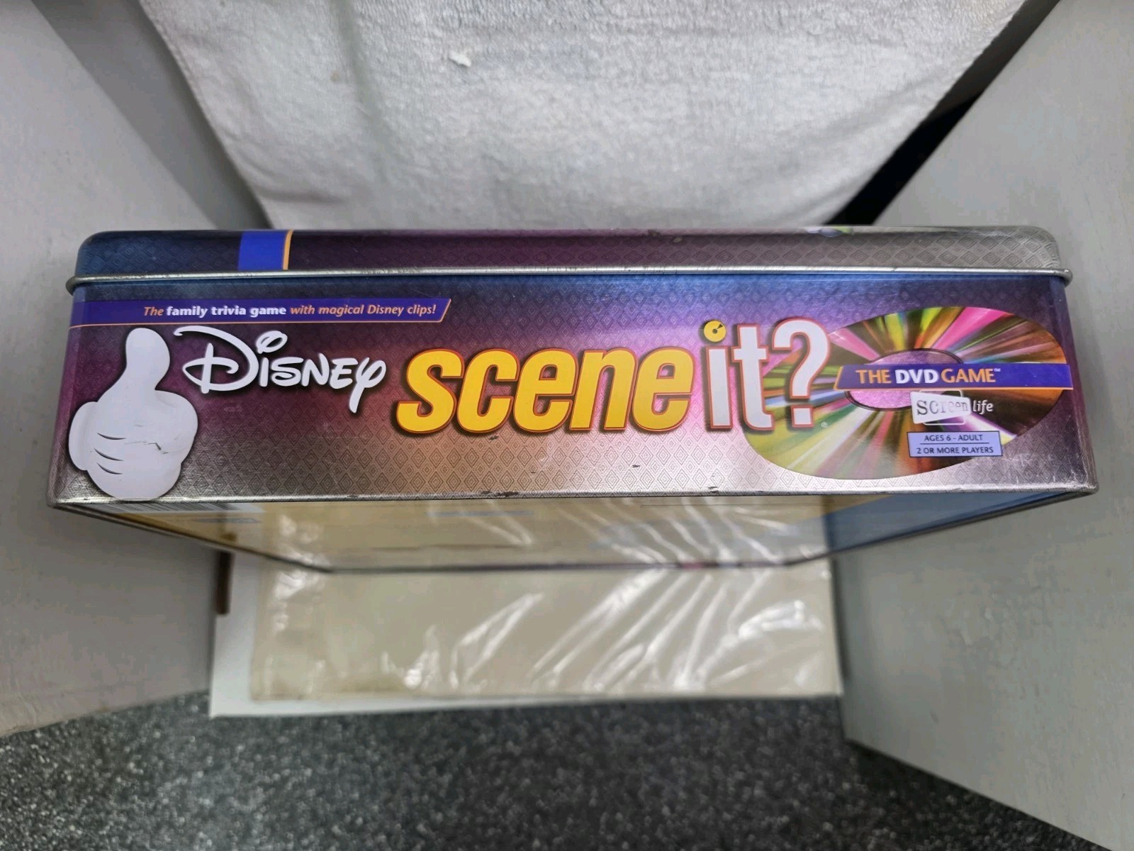 Screenlife 2004 Mattel Disney Scene It? In Metal Collectible Case( Complete)