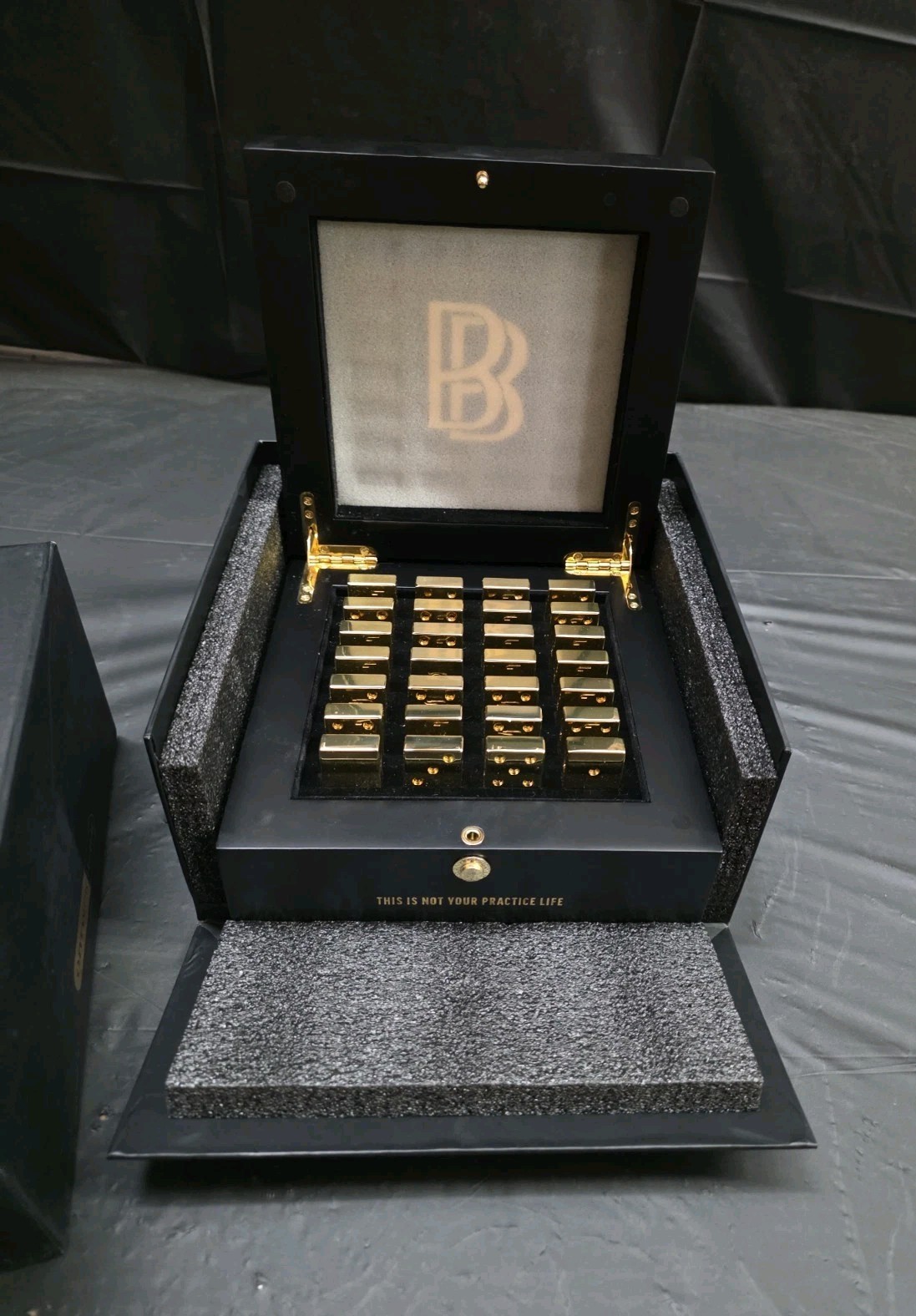 Ben Baller x NTWRK Exclusive Gold Domino Set – Brand New In Box