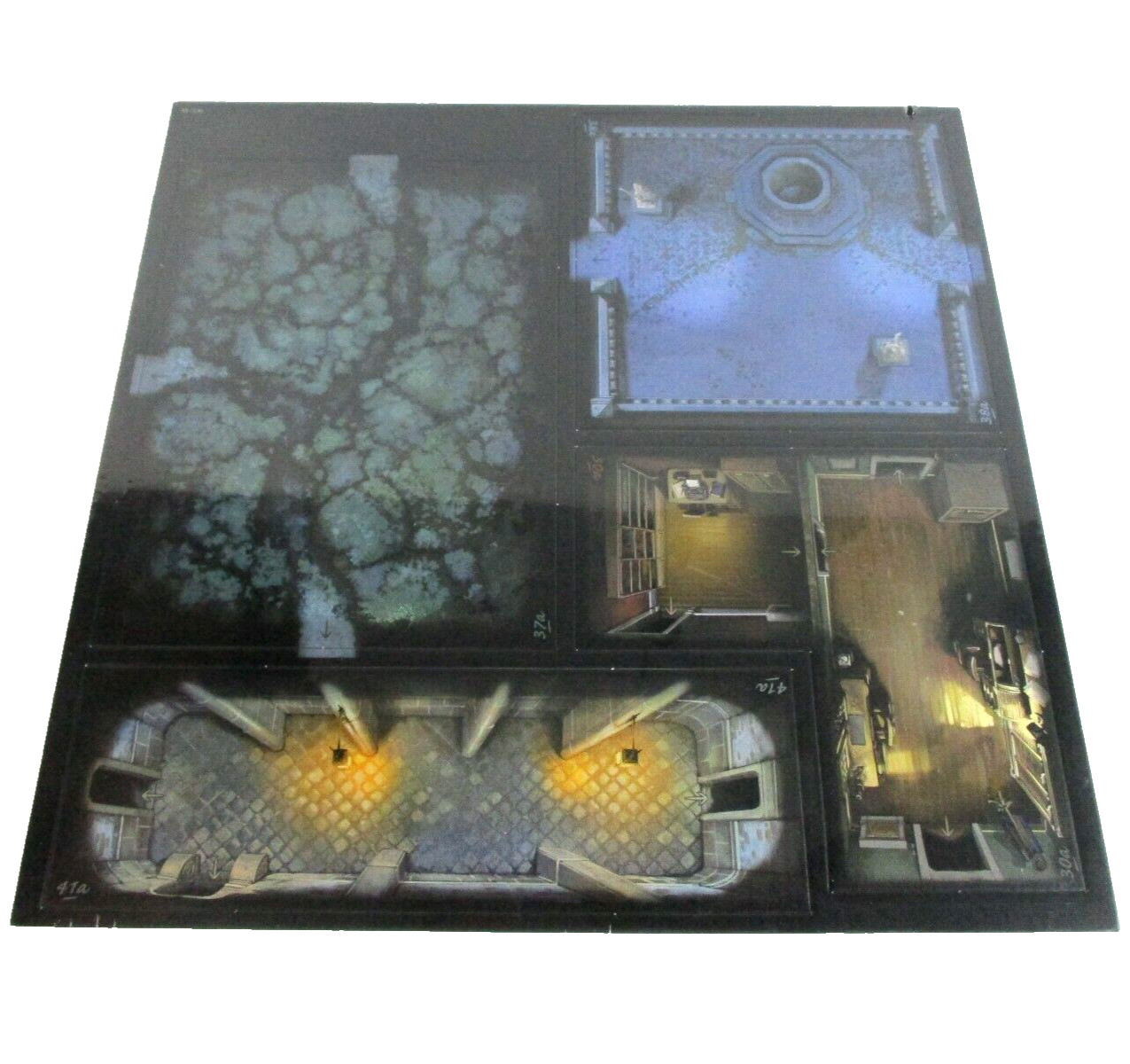 CTHULHU DEATH MAY DIE: Fear Of The Unknown TILES & TOKENS Sealed NEW!!