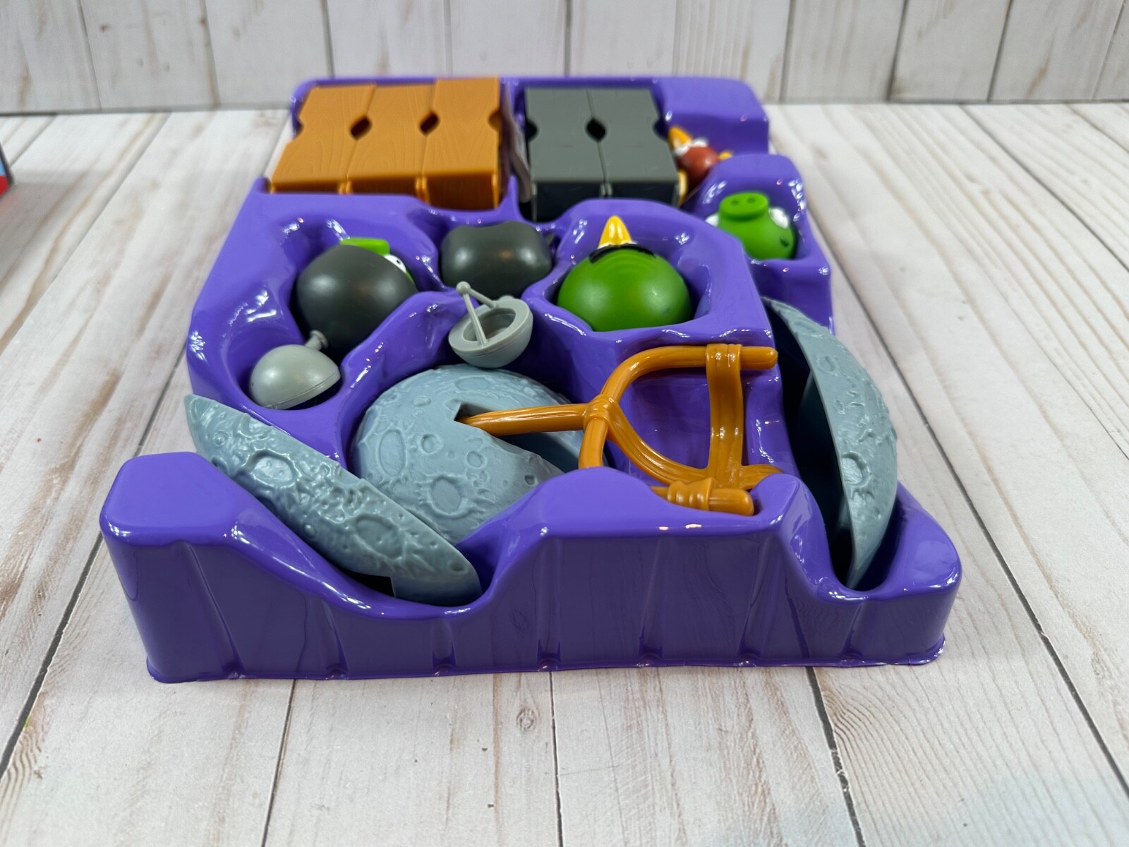 Rare! Angry Birds Space Planet Block Version Game, Mattel, 2012, Complete Set!