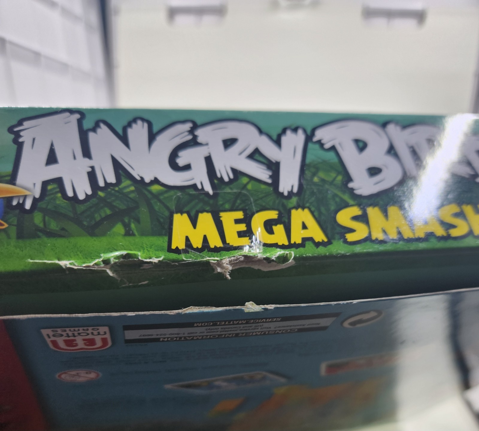 Angry Birds Mega Smash Game Toys R Us Exclusive Mattel Brand 100% Complete Rare
