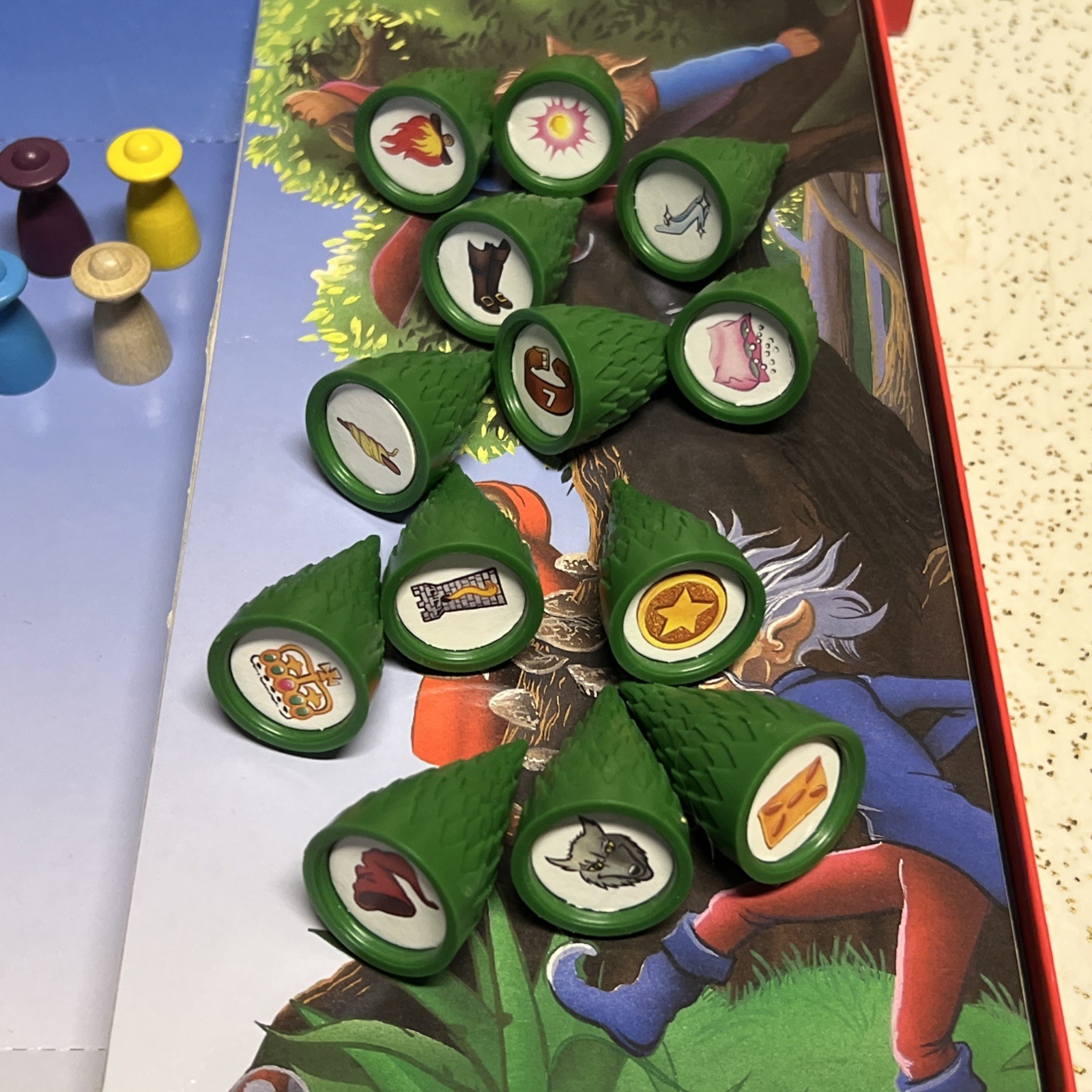 Ravensburger Enchanted Forest 1994 Children’s Memory Board Game 100% Complete
