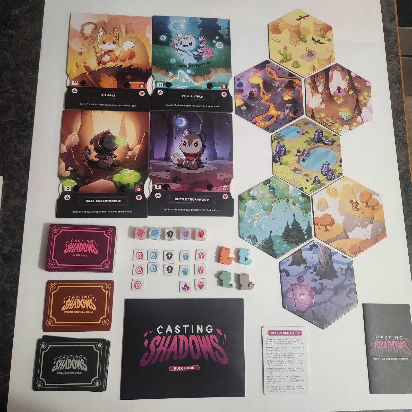 Tee Turtle Casting Shadows Unstable Board Game Strategy Battle Role Play Action