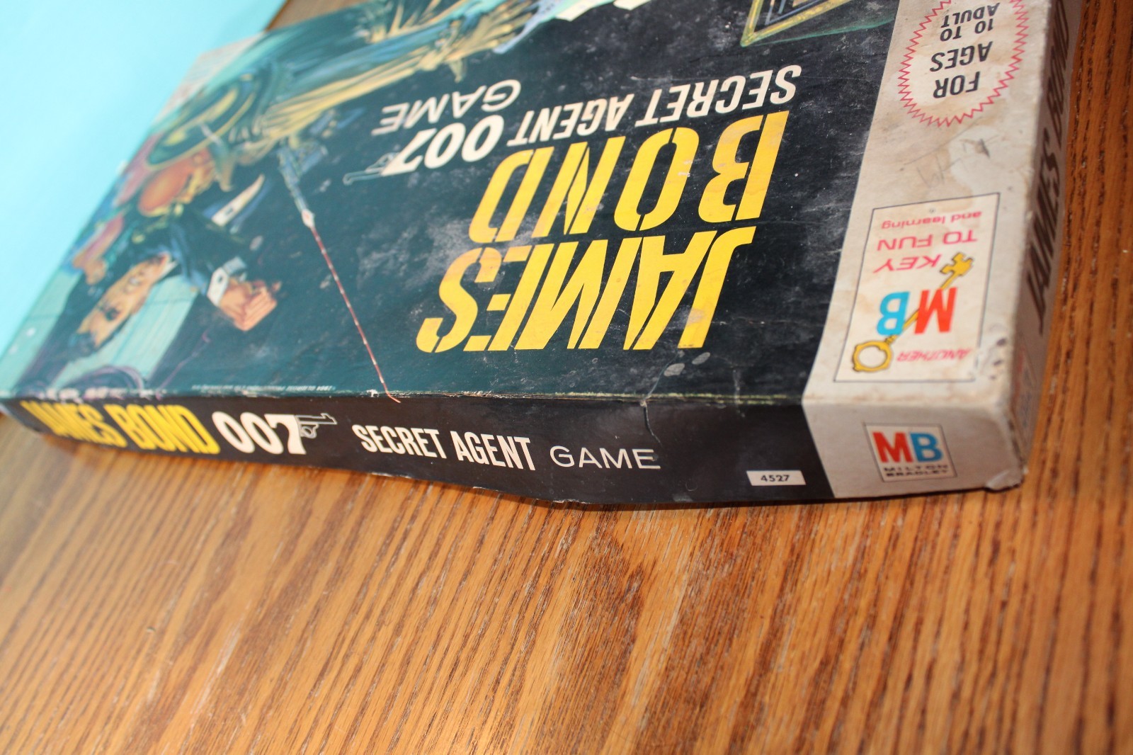 James Bond Secret Agent 007 Board Game 1964 Milton Bradley Incomplete For Parts