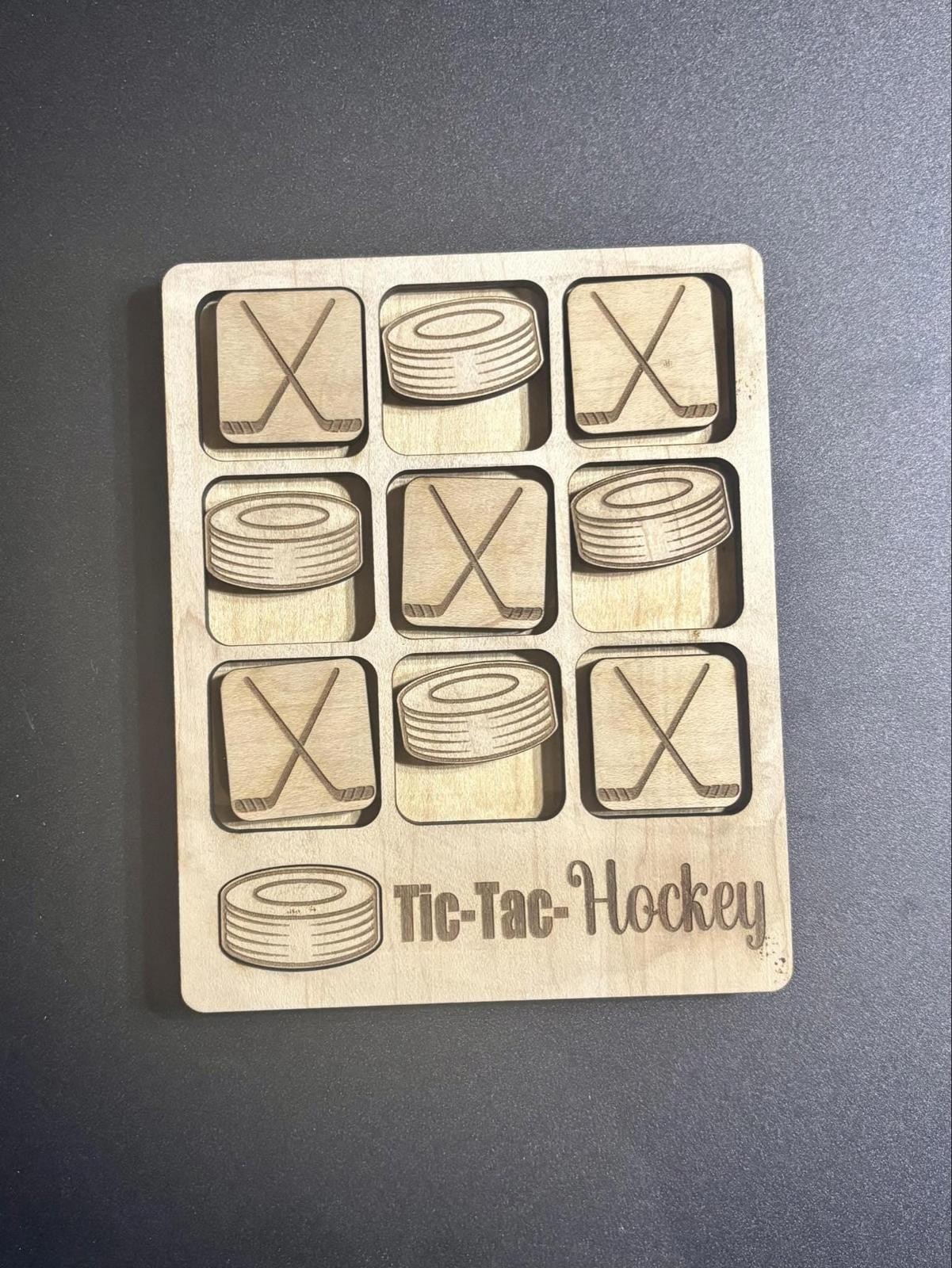 Baseball or Softball Themed Tic Tac Toe Board, Multiple Options Available