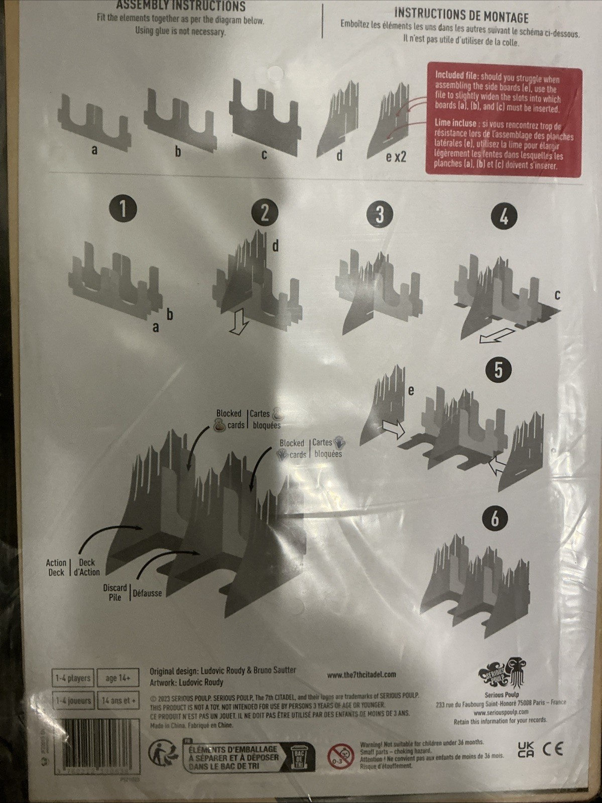The 7th Citadel Board Game – Collectors Edition Kickstarter with Playmat – 99%