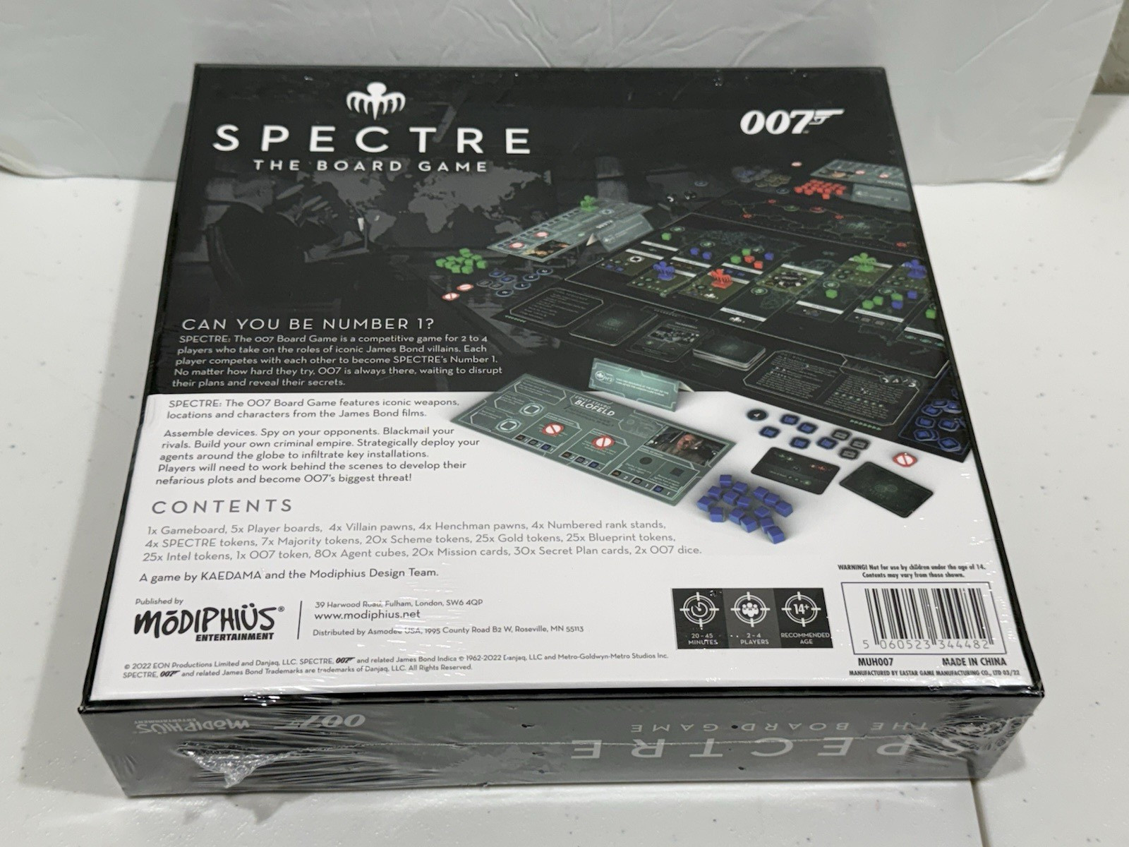 SPECTRE: James Bond 007 The Board Game – Modiphius