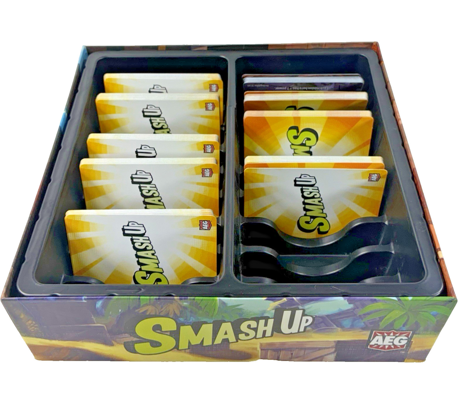 Paul Peterson Smash Up AEG Board Game Complete with All Game Pieces