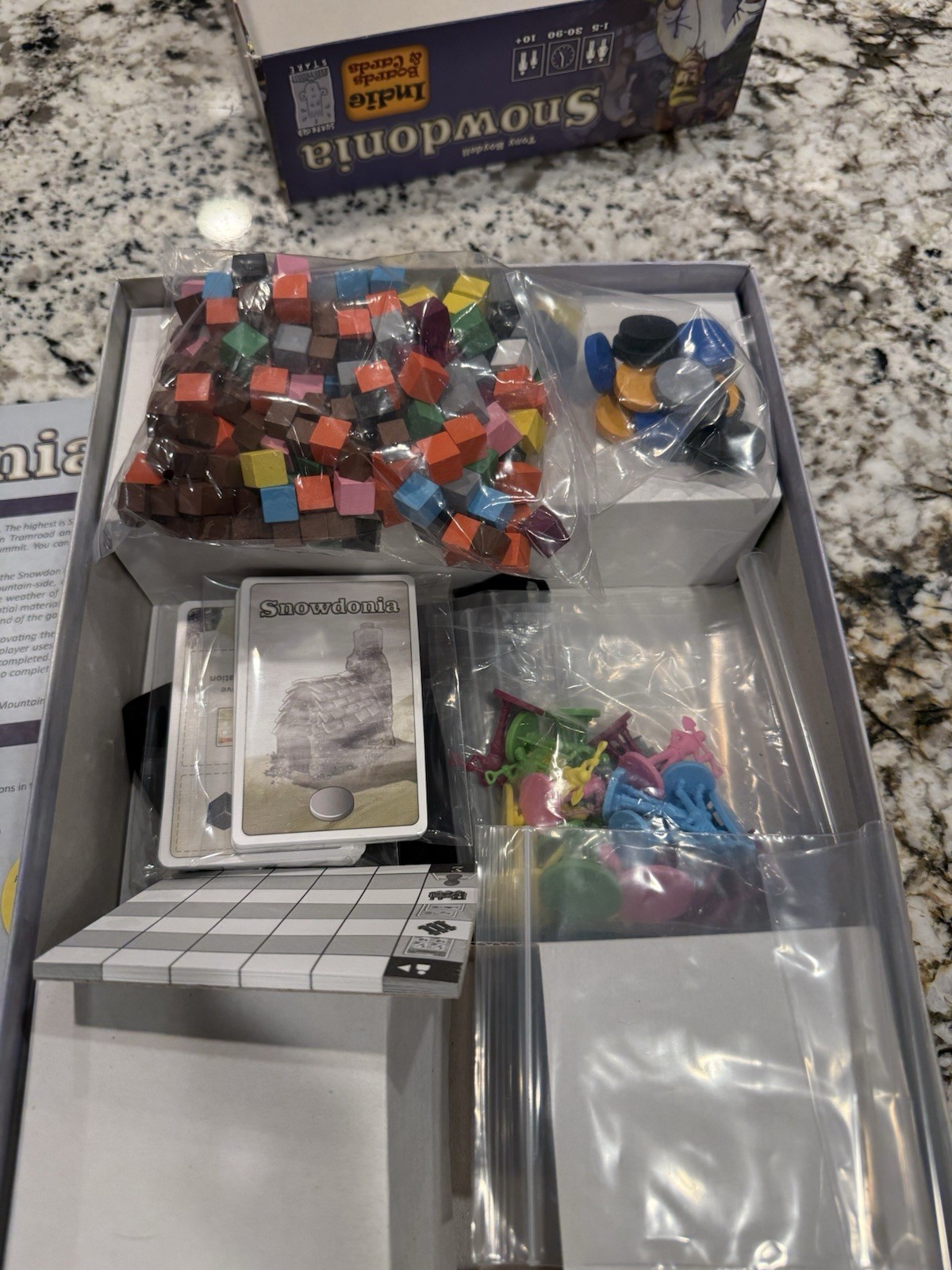 Snowdonia Indie Boards & Cards Excellent Condition Played Once