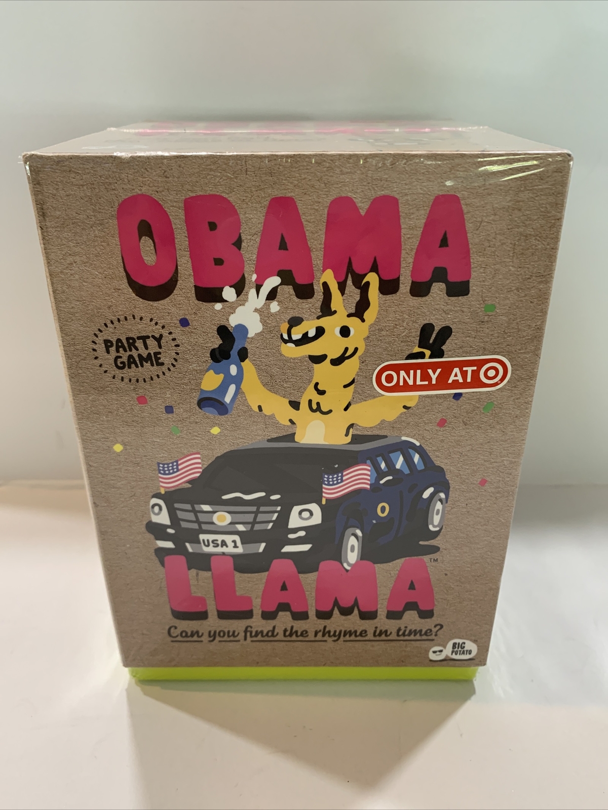 Card Game Obama Llama – Rhyming Charades Exclusive Target Item Big Potato