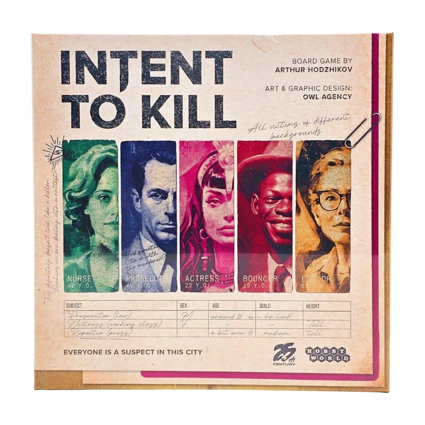 Intent to Kill by 25th Century Games – SEALED