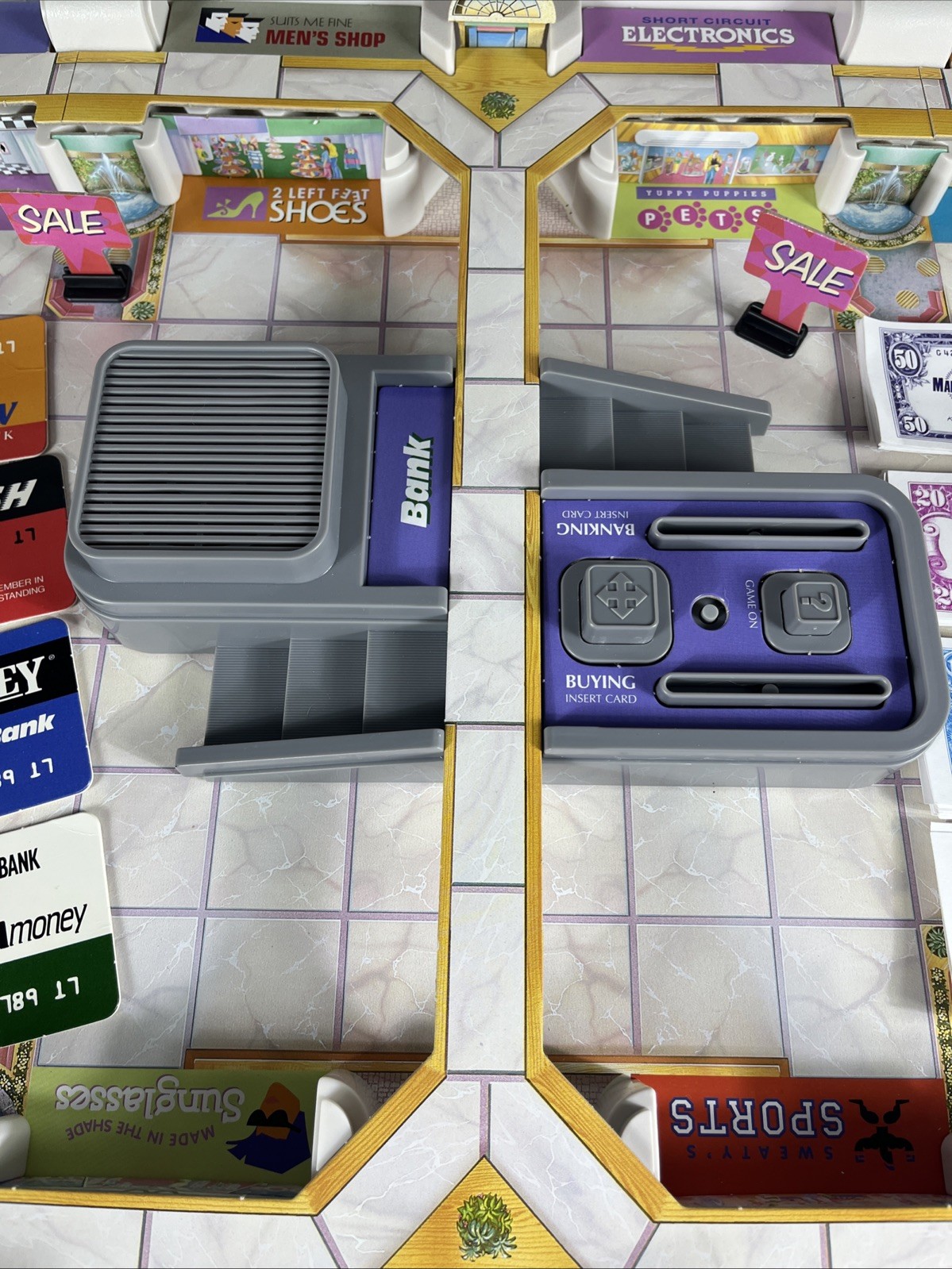 Electronic Mall Madness Milton Bradley-100% Complete w/ Working Electronic Unit