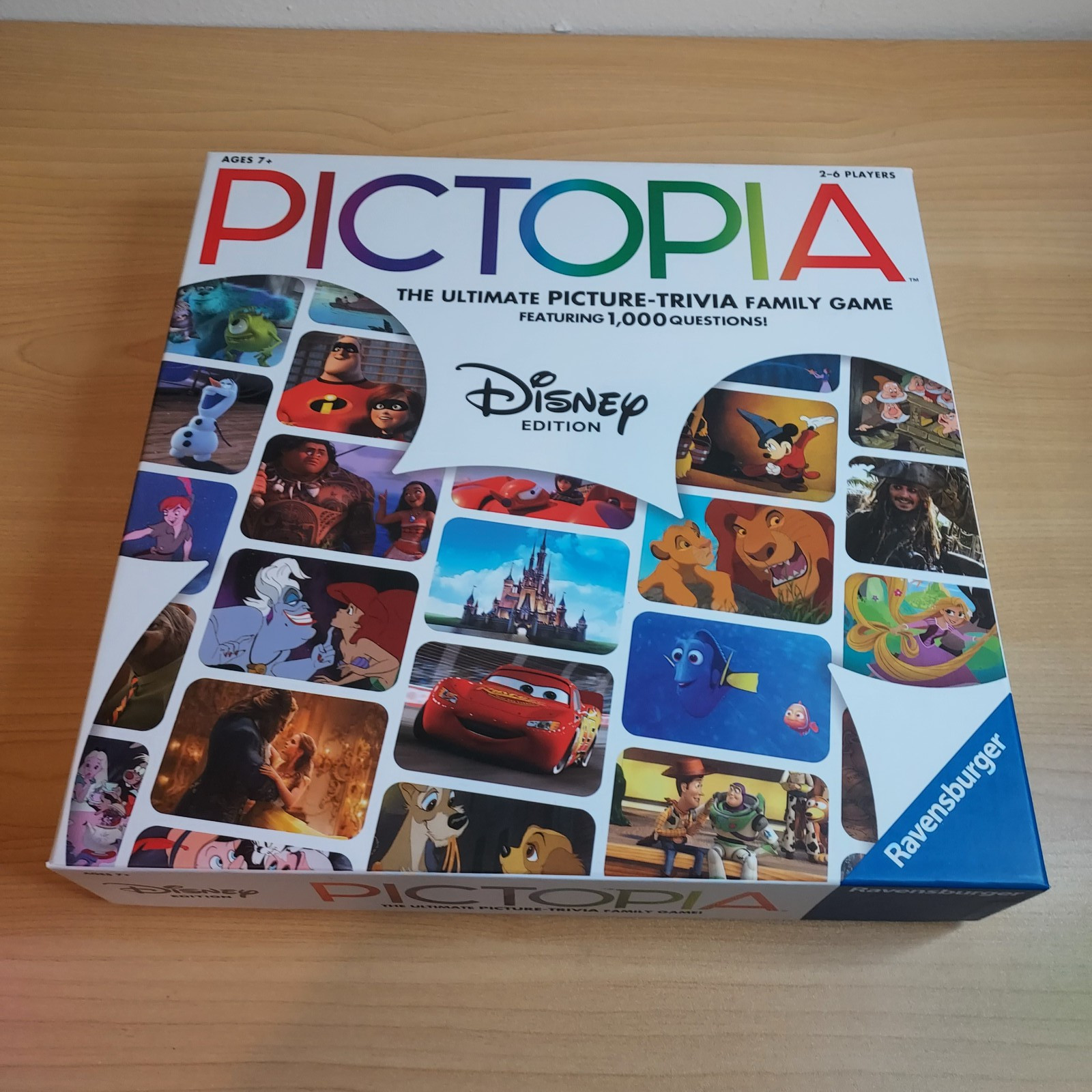 Pictopia Disney Edition The Ultimate Picture Trivia Family Game Ravensburger