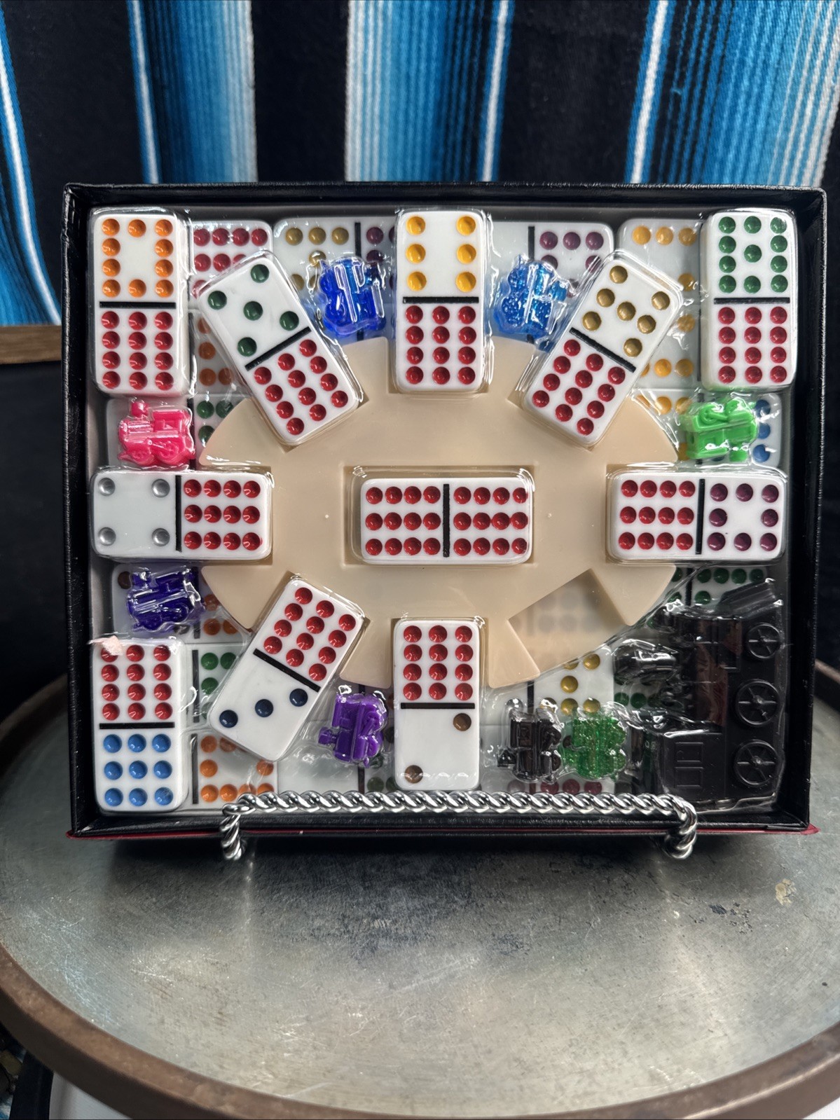 New Mexican Train Double Twelve Dominoes Set of 91-NOS