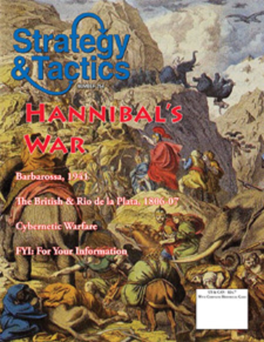 Strategy & Tactics Magazine #254 Hannibal’s War Game unpunched