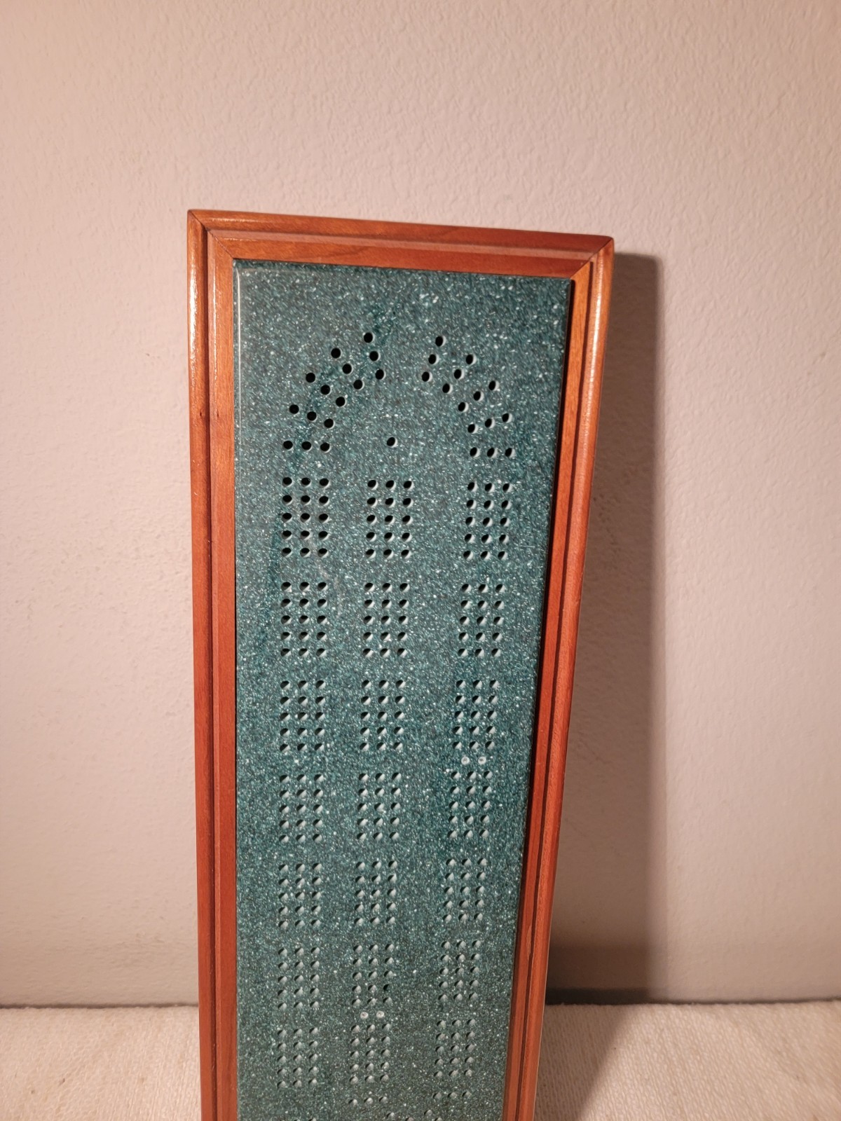 Handmade Cribbage Board Crafted By Bilodeau Designs Made In USA Wood W/pieces