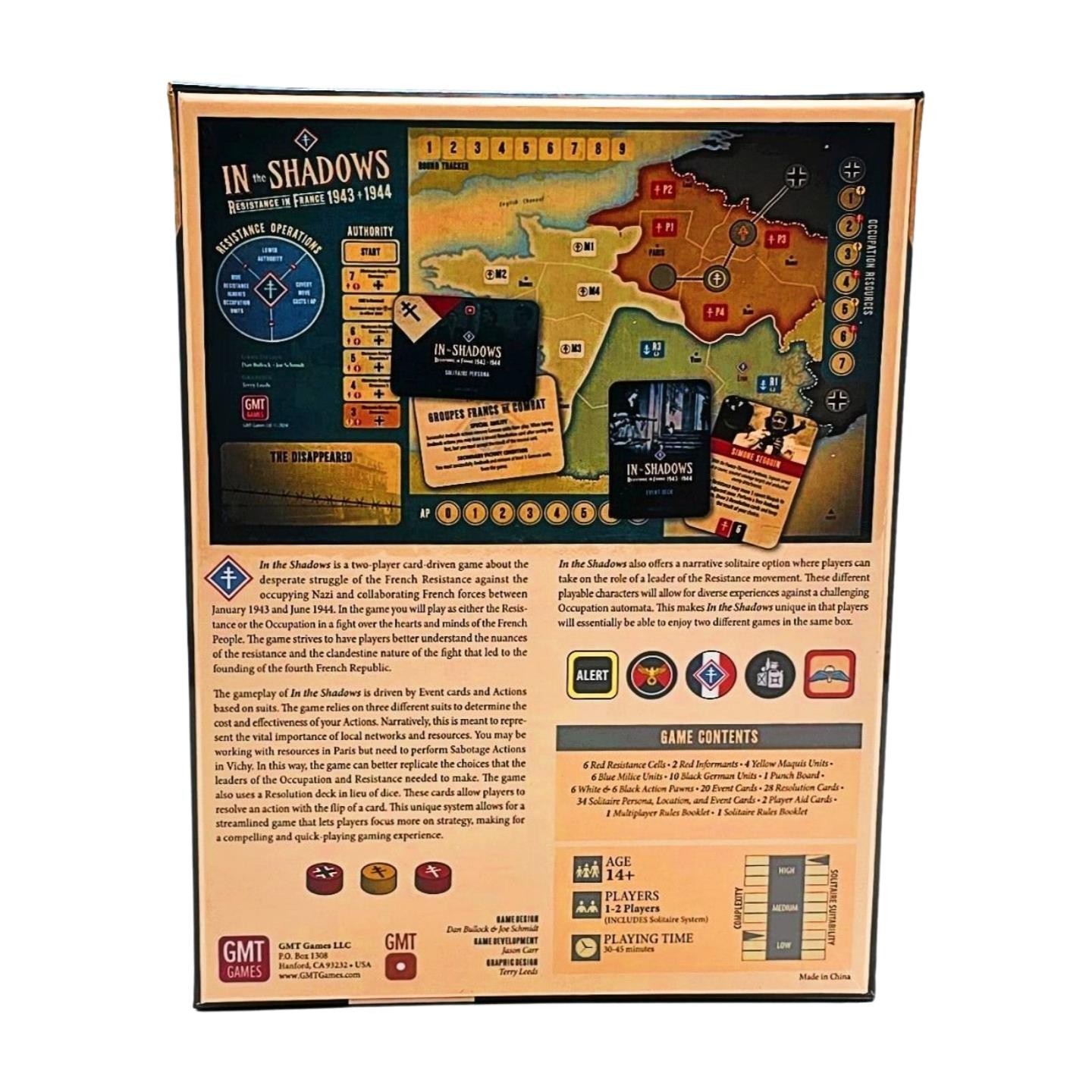 In the Shadows by GMT Games – SEALED