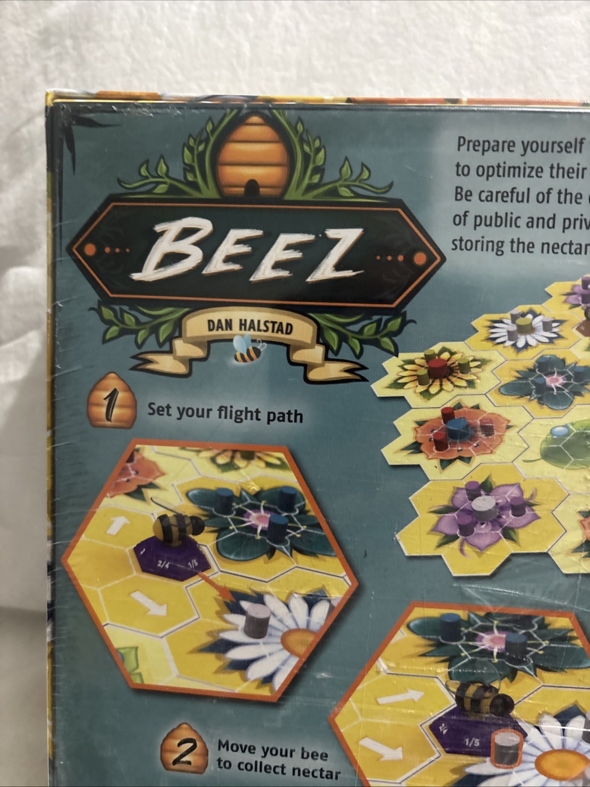 Beez – Dan Halstad Board Game 2021 Next Move Plan B Games Factory Sealed 8+ 2-4