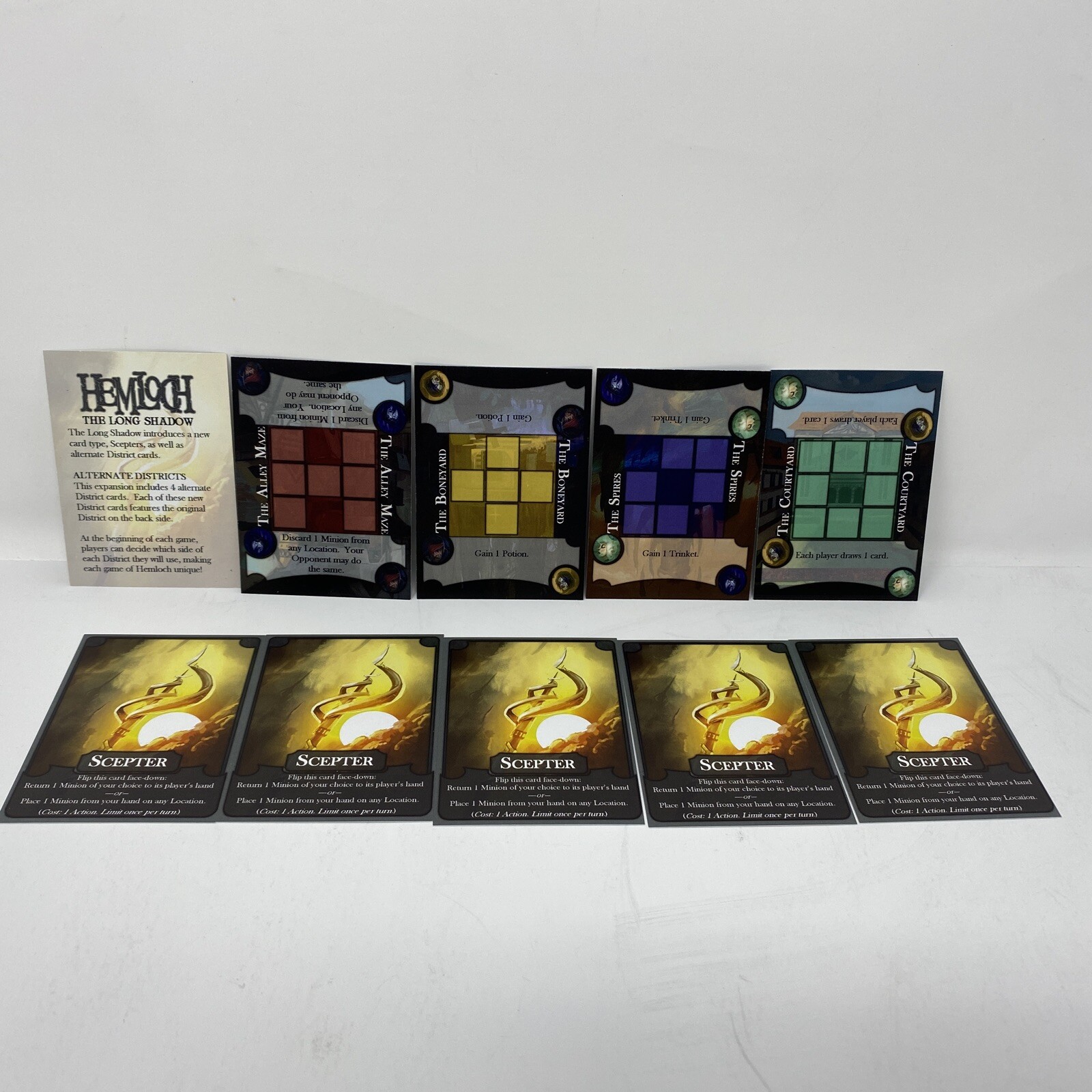 Hemloch: The Long Shadow by John Clowdus – Small box Games – USED