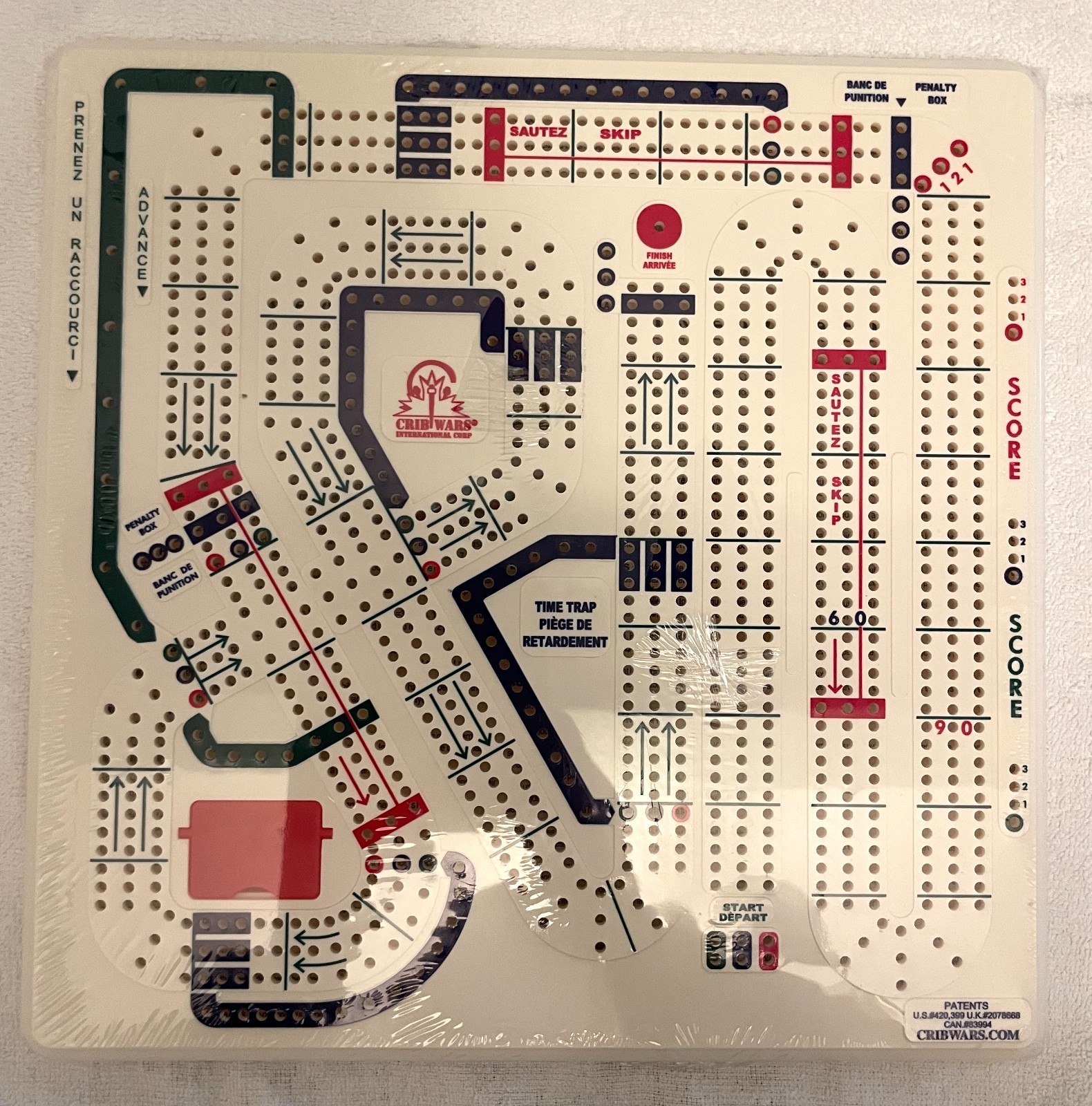 Crib Wars Cribbage With A Twist Board Game Card New
