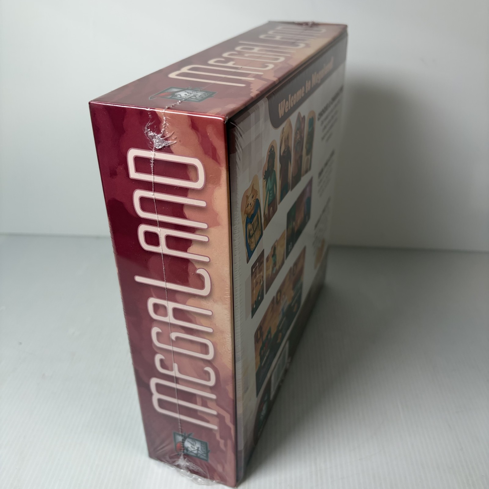 Megaland Board Game New Factory Sealed Red Raven Games Ryan & Malorie Laukat