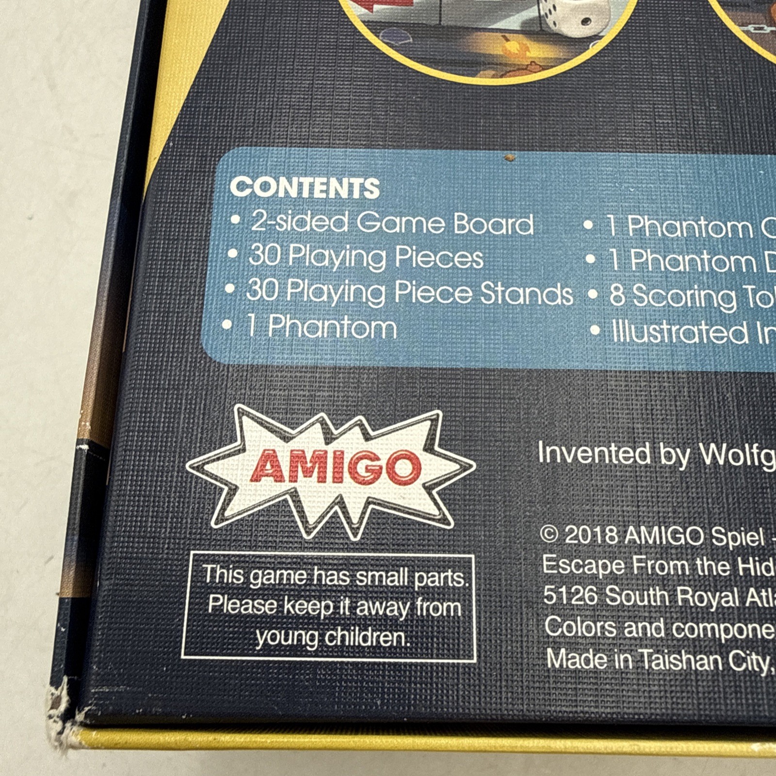 Escape From The Hidden Castle Amigo Board Games OPEN BOX NOB Wolfgang Kramer