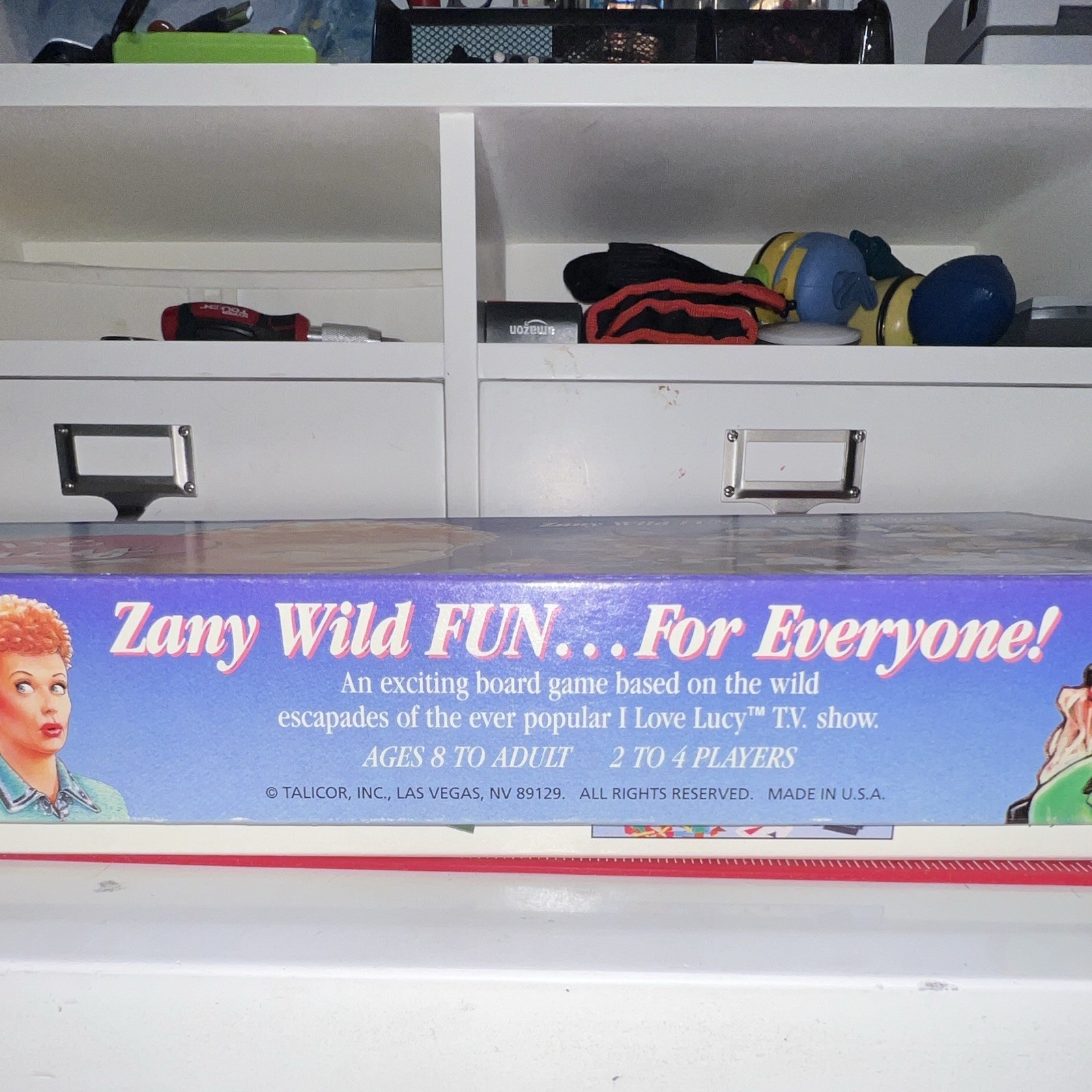 Talicor I Love Lucy Board Game 1997 Complete 2-4 Players Ages 8+