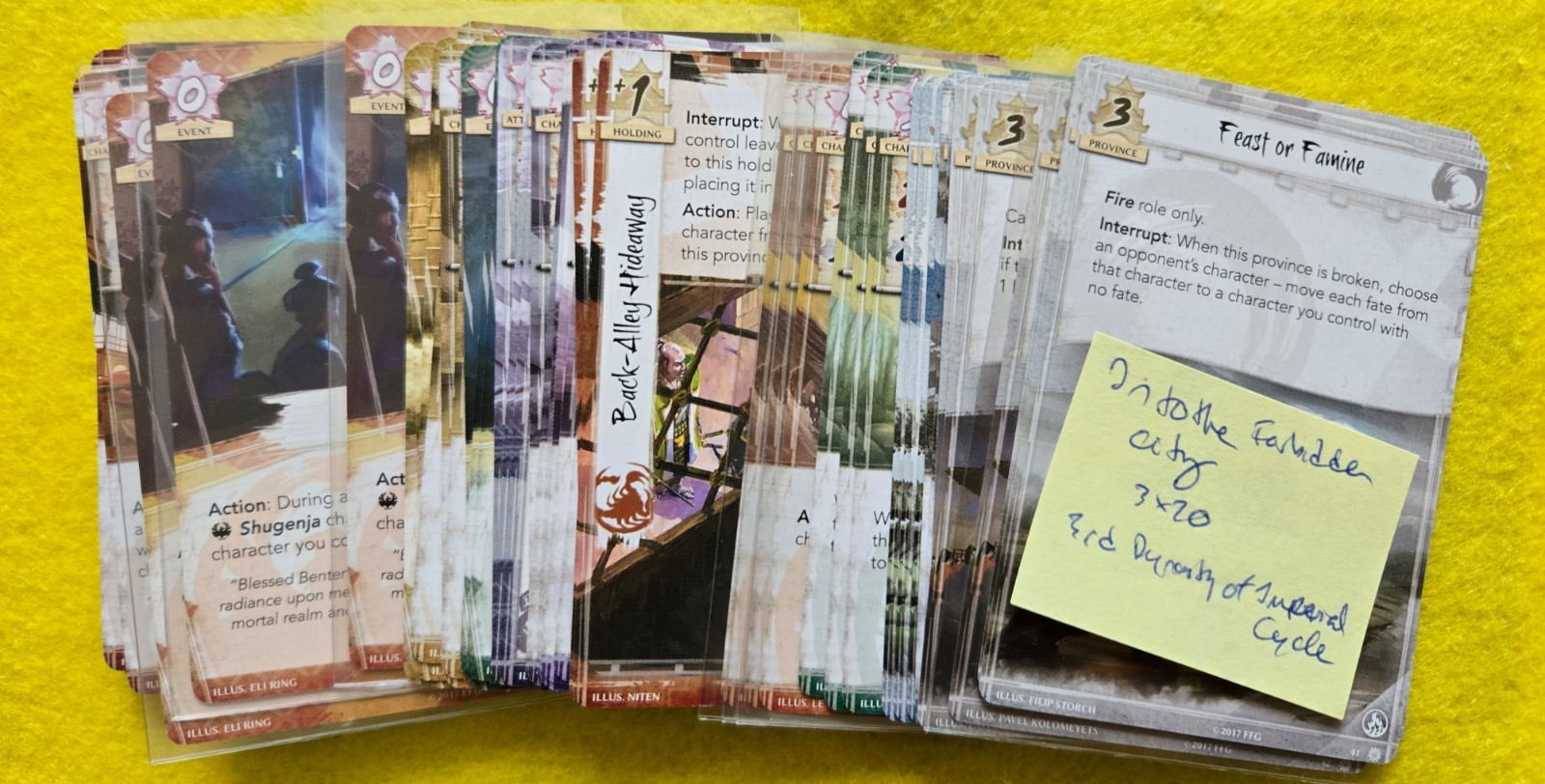 Legend of the Five Rings LCG Imperial Cycle Full Set. SHIPS FREE!!!