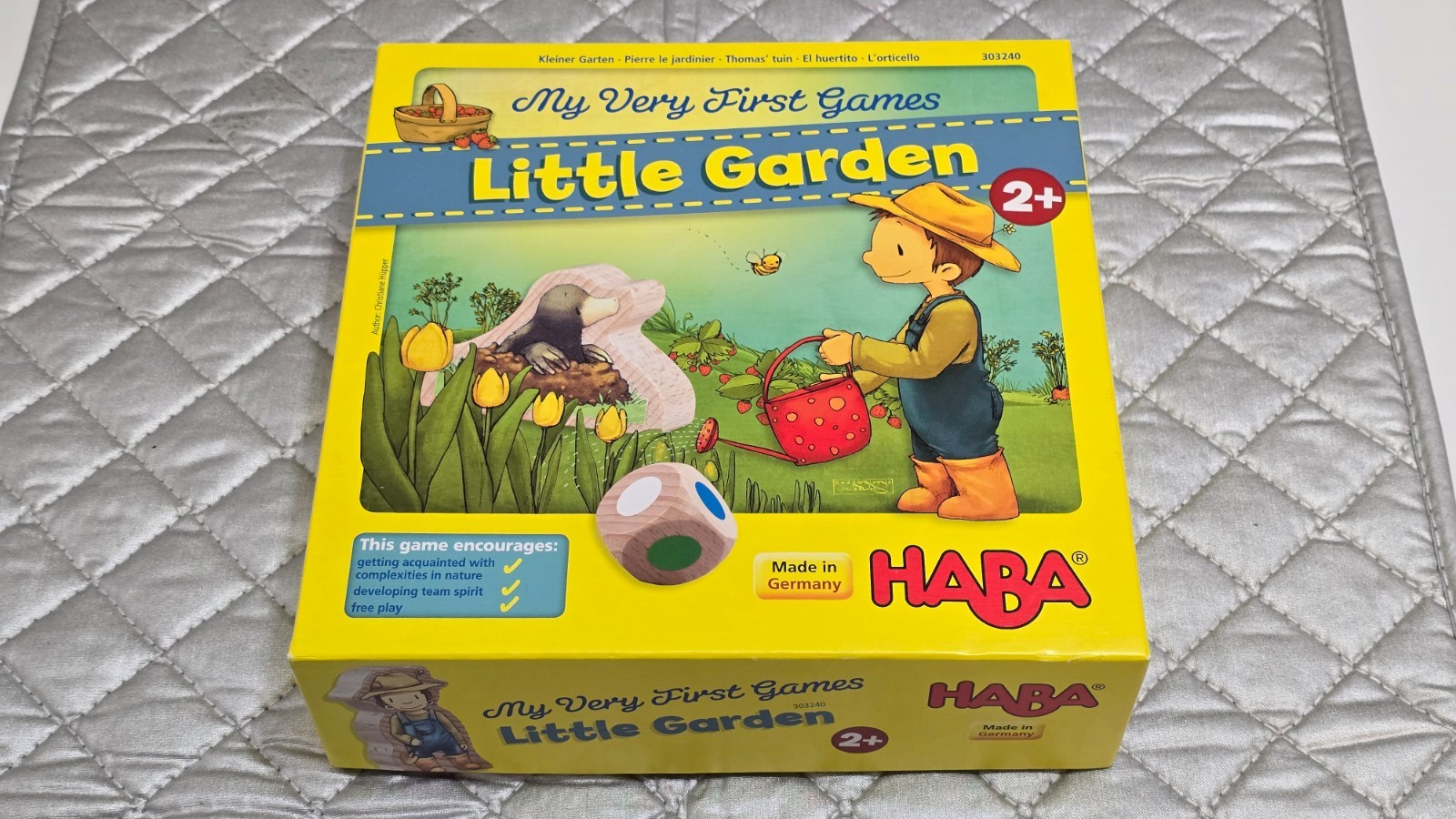 Haba My Very First Games Little Garden – Made in Germany – Complete – Nice!