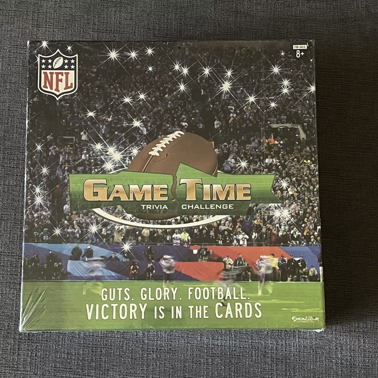 Excalibur Electronics NFL Game Time Trivia Challenge Board Game Vintage Football