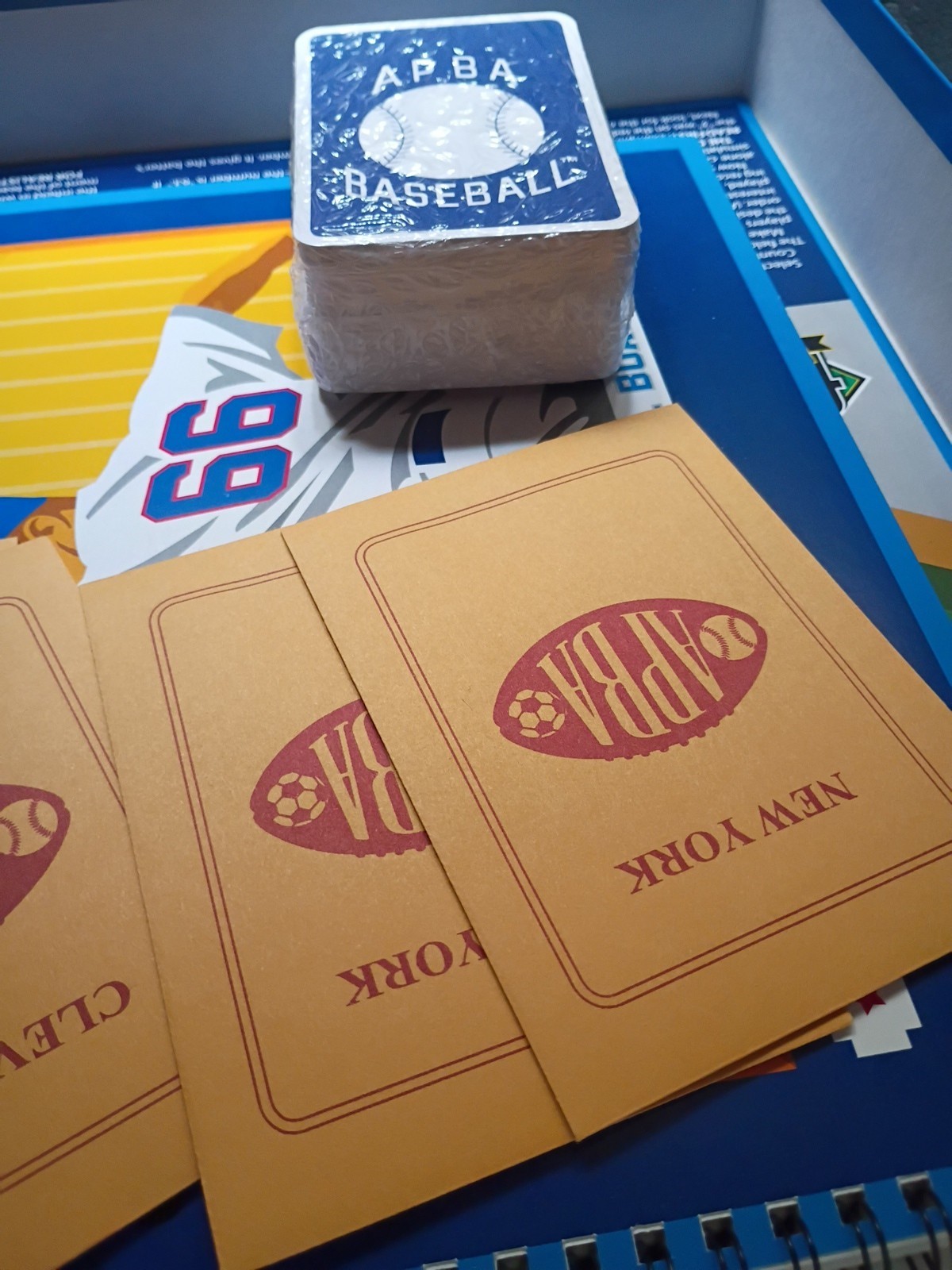 APBA BASEBALL Cards BOARD GAME 2013 With Multiple AL & NL Teams Sealed Cards
