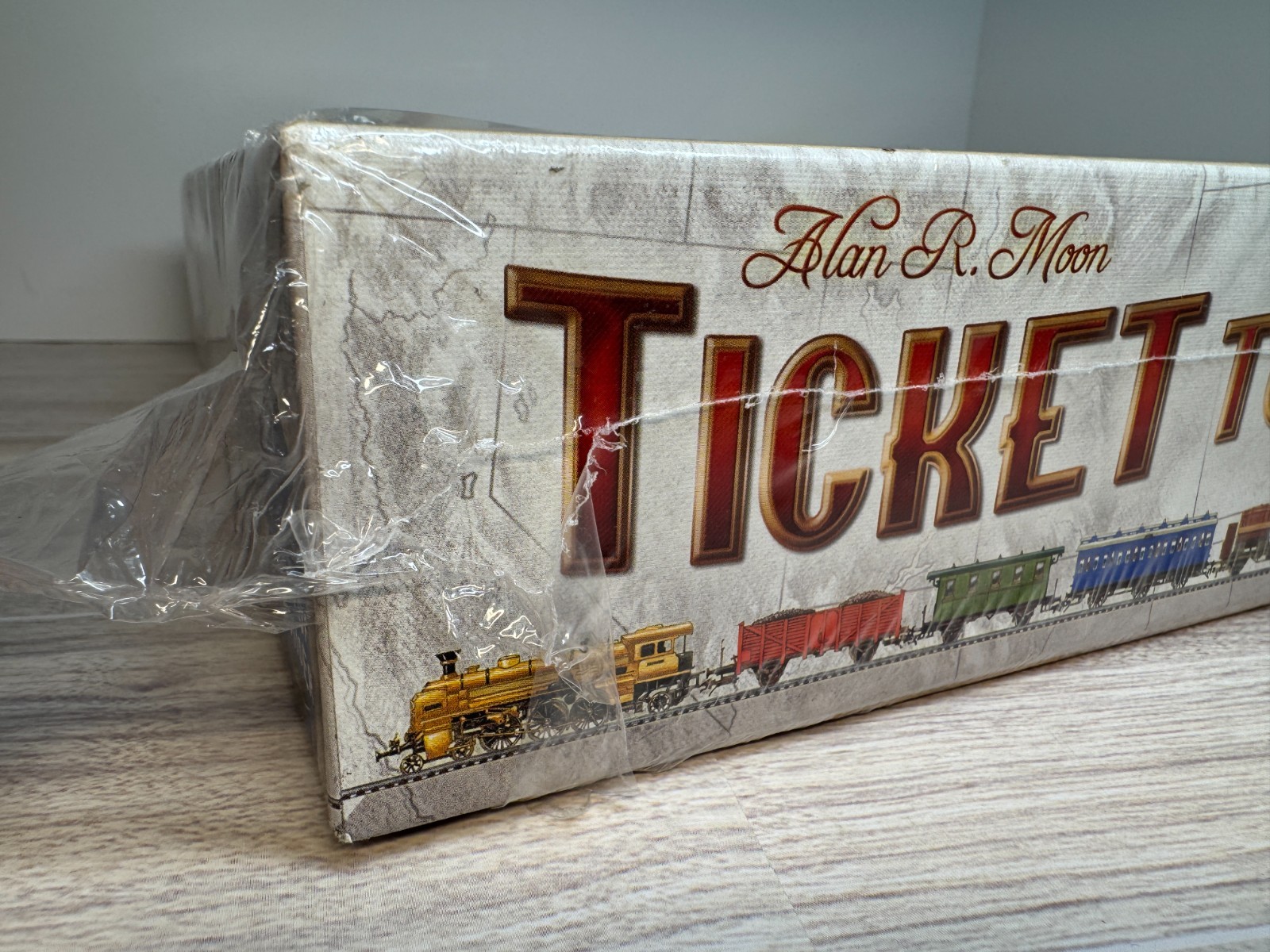 New Ticket to Ride Board Game, Sealed, but seal a bit torn, Strategy, Family